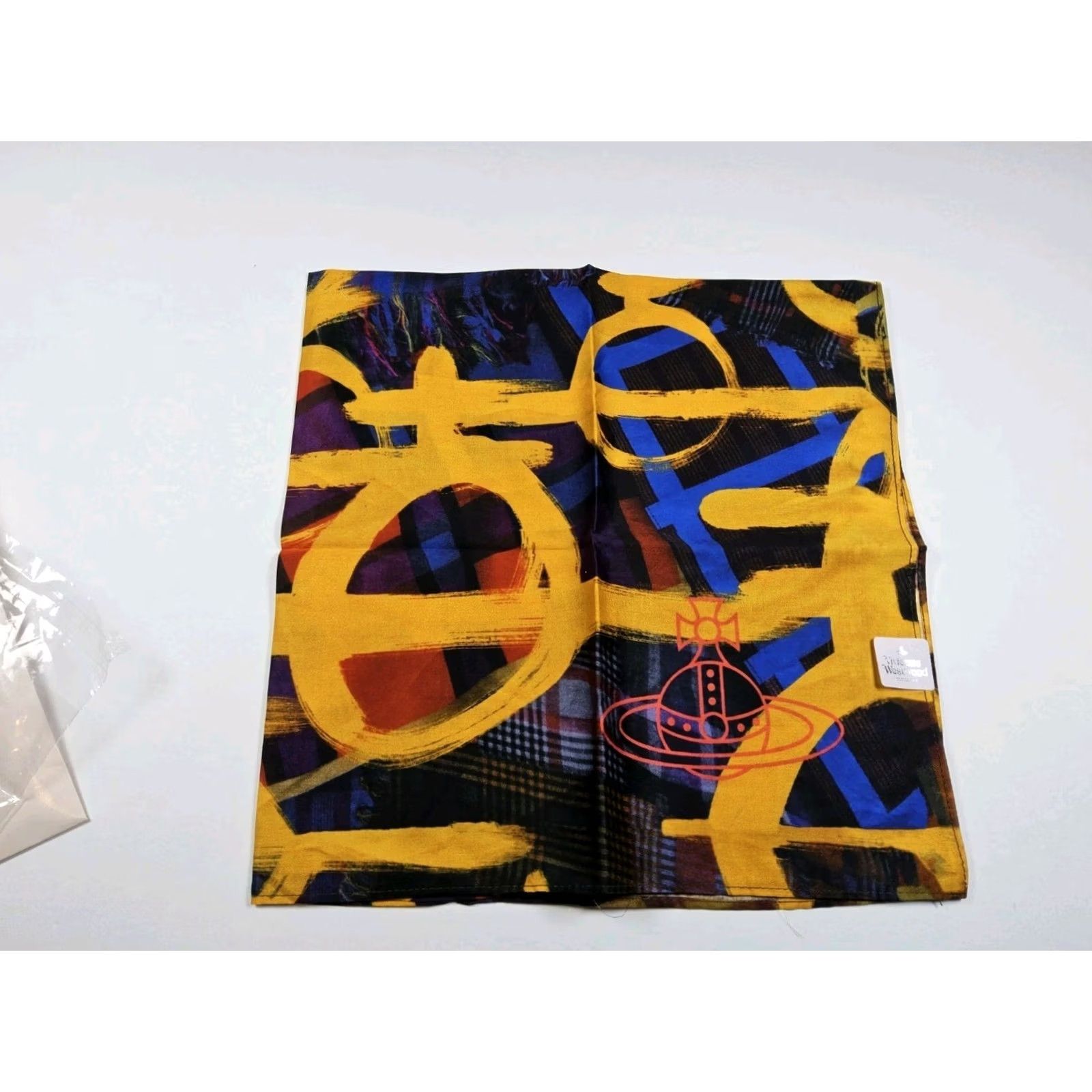 Vivienne Westwood Vivienne Westwood Scarf Bandana Handkerchief Cotton Multicolor Women Size ONE SIZE - 3 Thumbnail