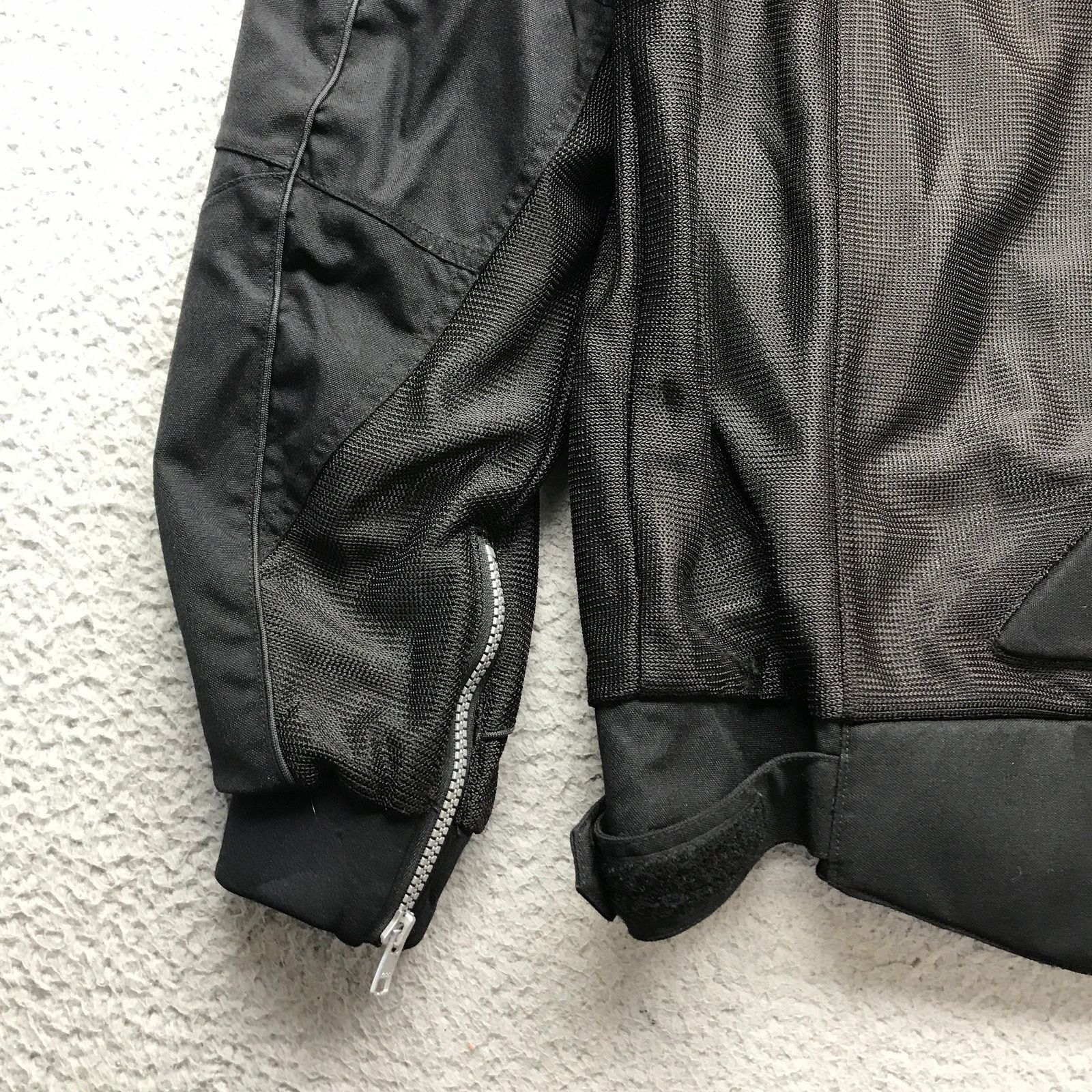 Other Teknic Mesh Lined Motorcycle Jacket Mens 46/56 XL Logo Black Size US XL / EU 56 / 4 - 14 Thumbnail