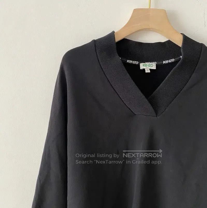 Kenzo KENZO Black Oversized Logo Dress for Women . Size S / US 4 / IT 40 - 2 Thumbnail
