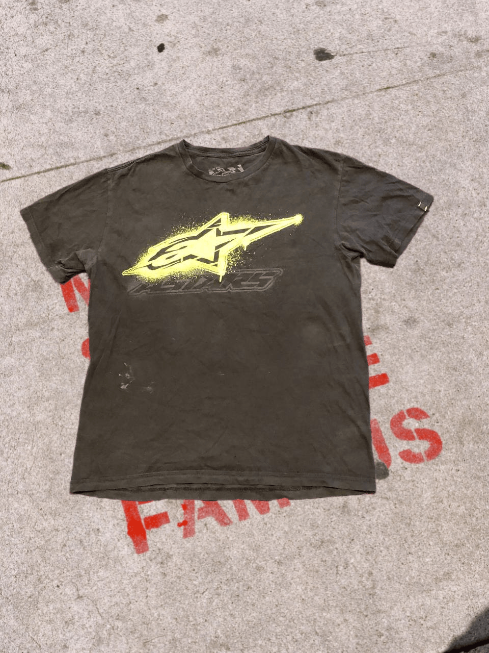 Alpinestars Alpinestars logo t-shirt moto racing streetwear bikercore Size US M / EU 48-50 / 2 - 1 Thumbnail