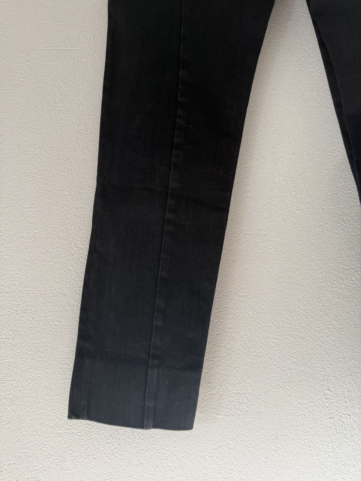 Prada Slim Black Indigo Denim Jeans Size US 32 / EU 48 - 8 Thumbnail