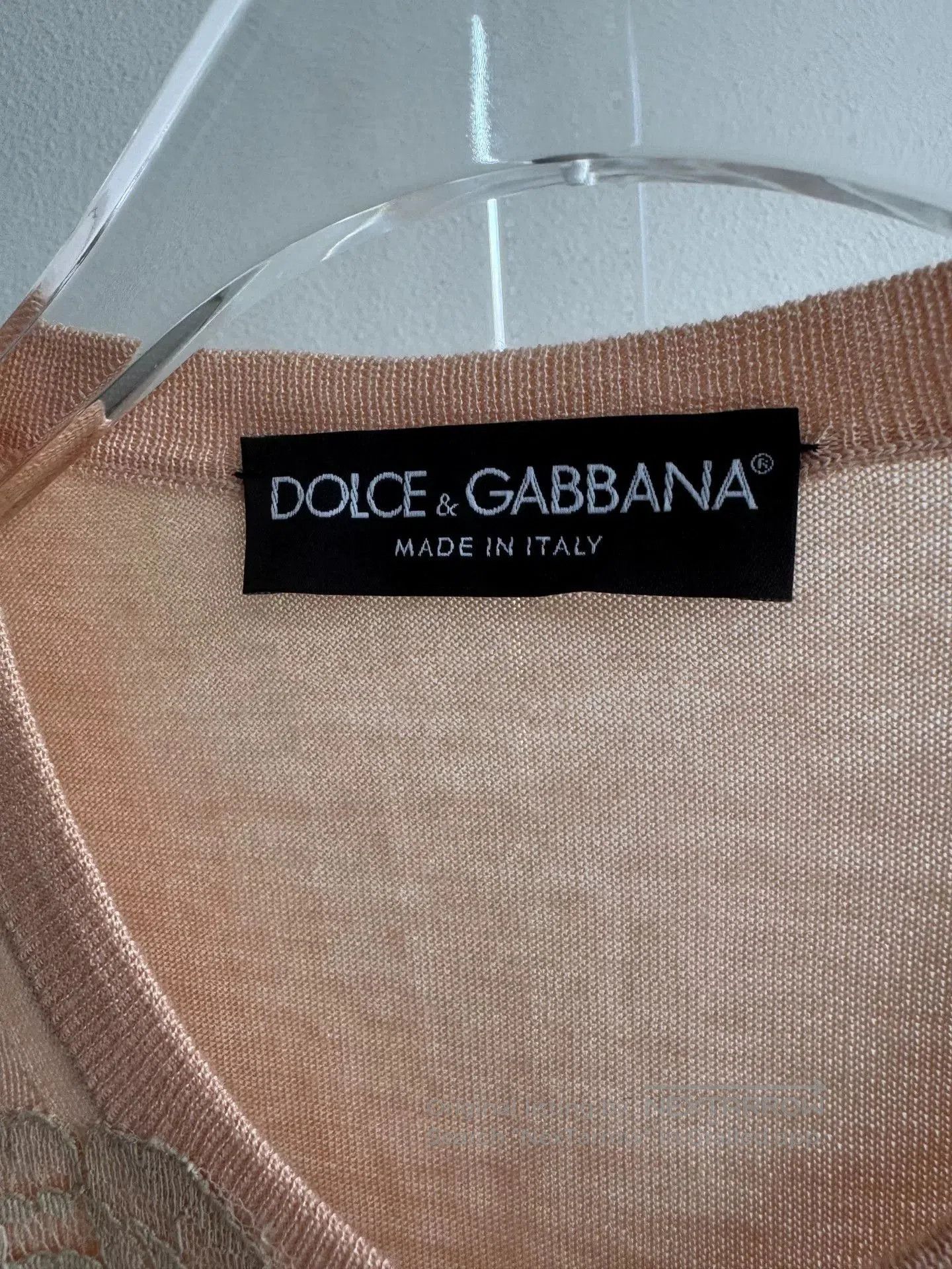 Dolce & Gabbana Dolce & Gabbana Pink Lace Cardigan. Size XS / US 0-2 / IT 36-38 - 3 Thumbnail