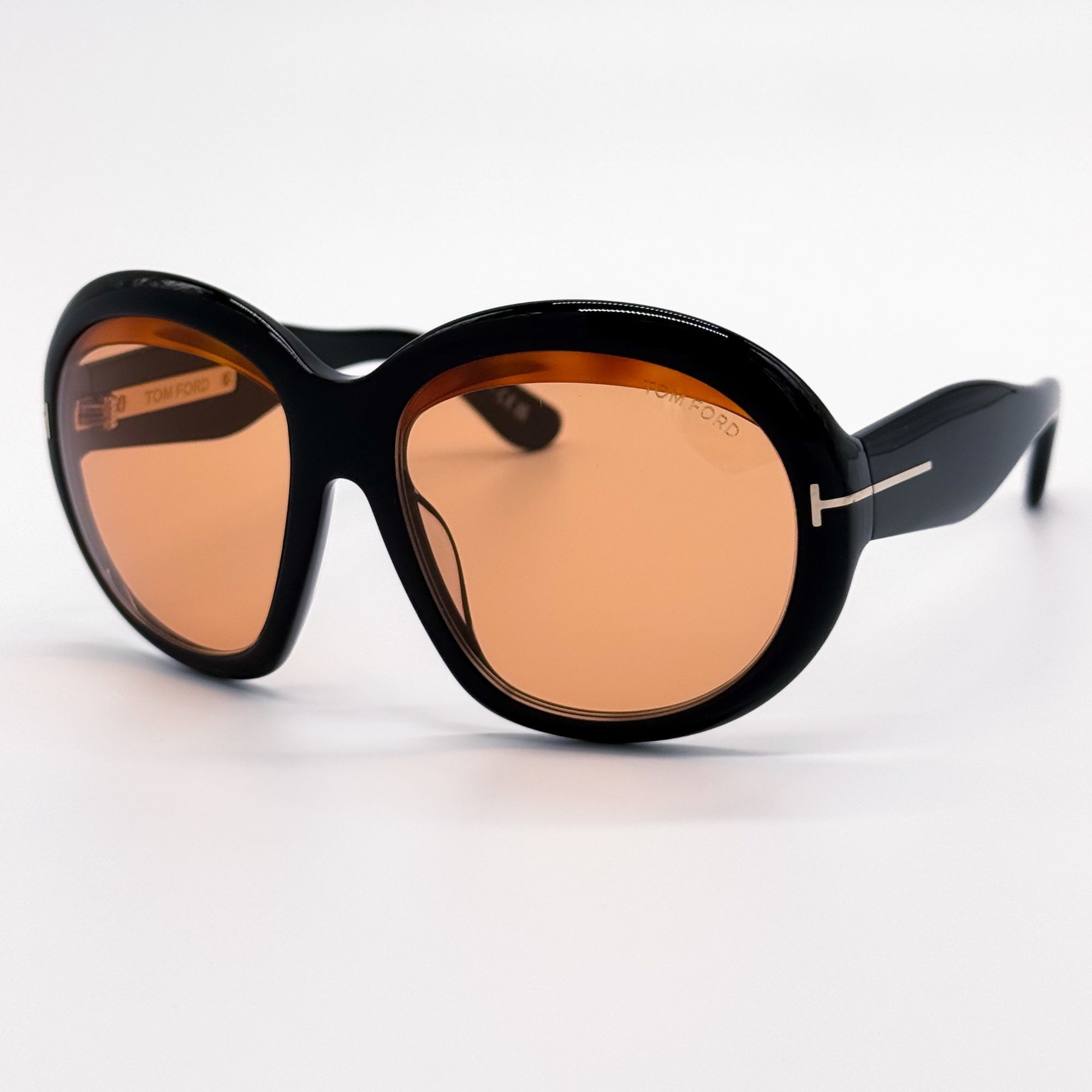Tom Ford NEW TOM FORD SUNGLASSES TOM FORD ANGELICA FT1193 01E BLACK Size ONE SIZE - 2 Thumbnail