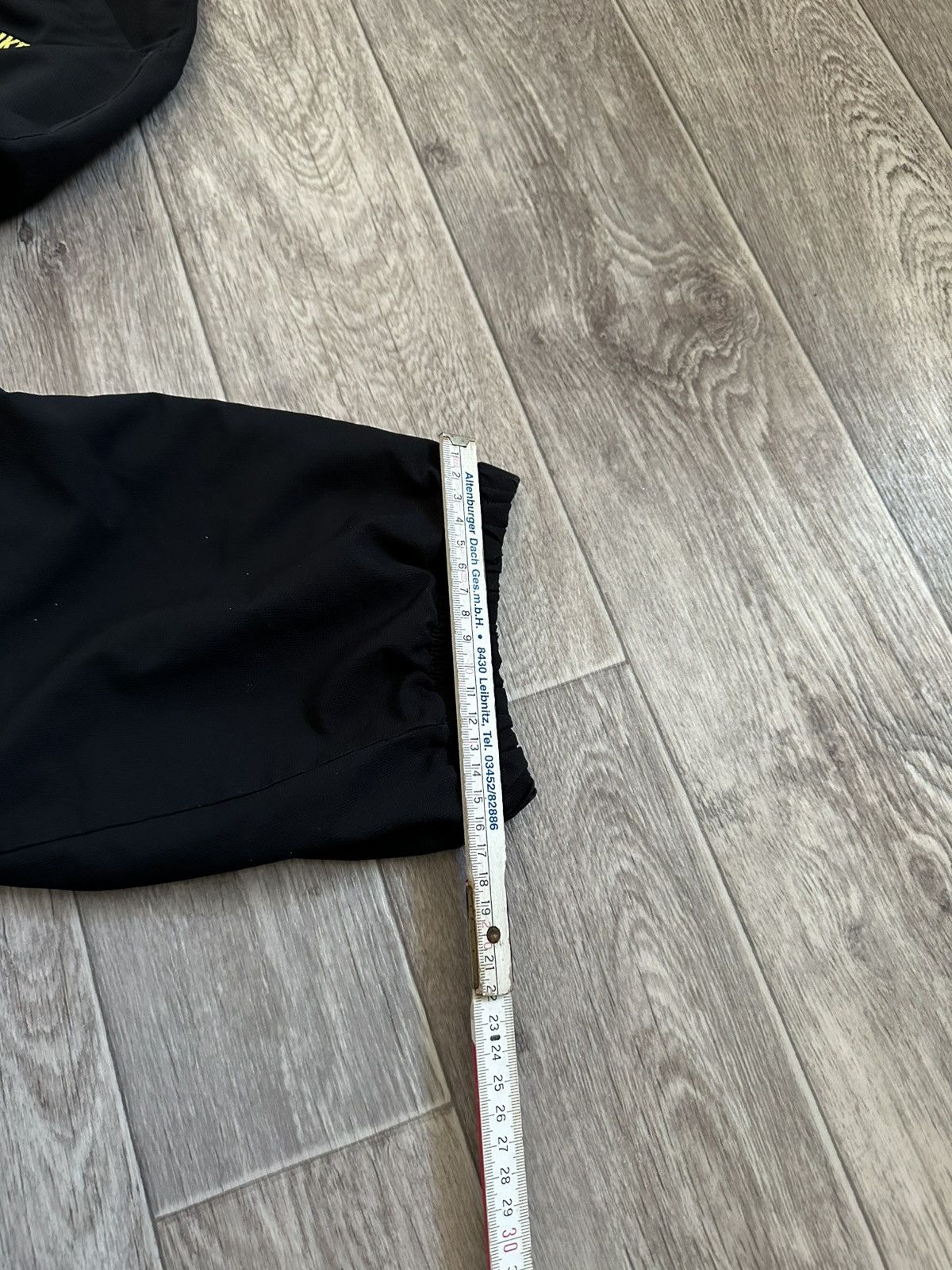 Nike × Vintage Nike Vintage 00s Air Max Drill Y2K Nylon Baggy Pants S size Size US 31 - 22 Thumbnail