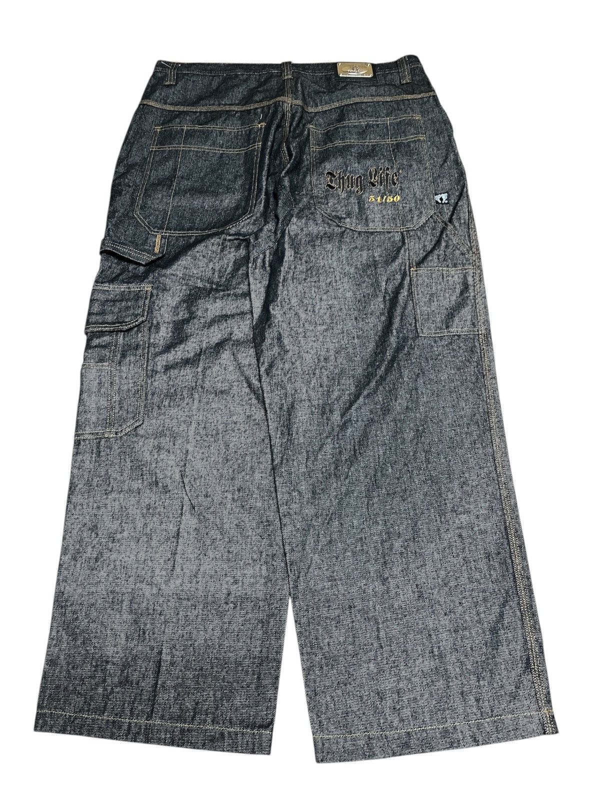 Designer × Polar Skate Co. × Southpole Thug Life Baggy Jeans Size US 42 / EU 58 - 1 Thumbnail