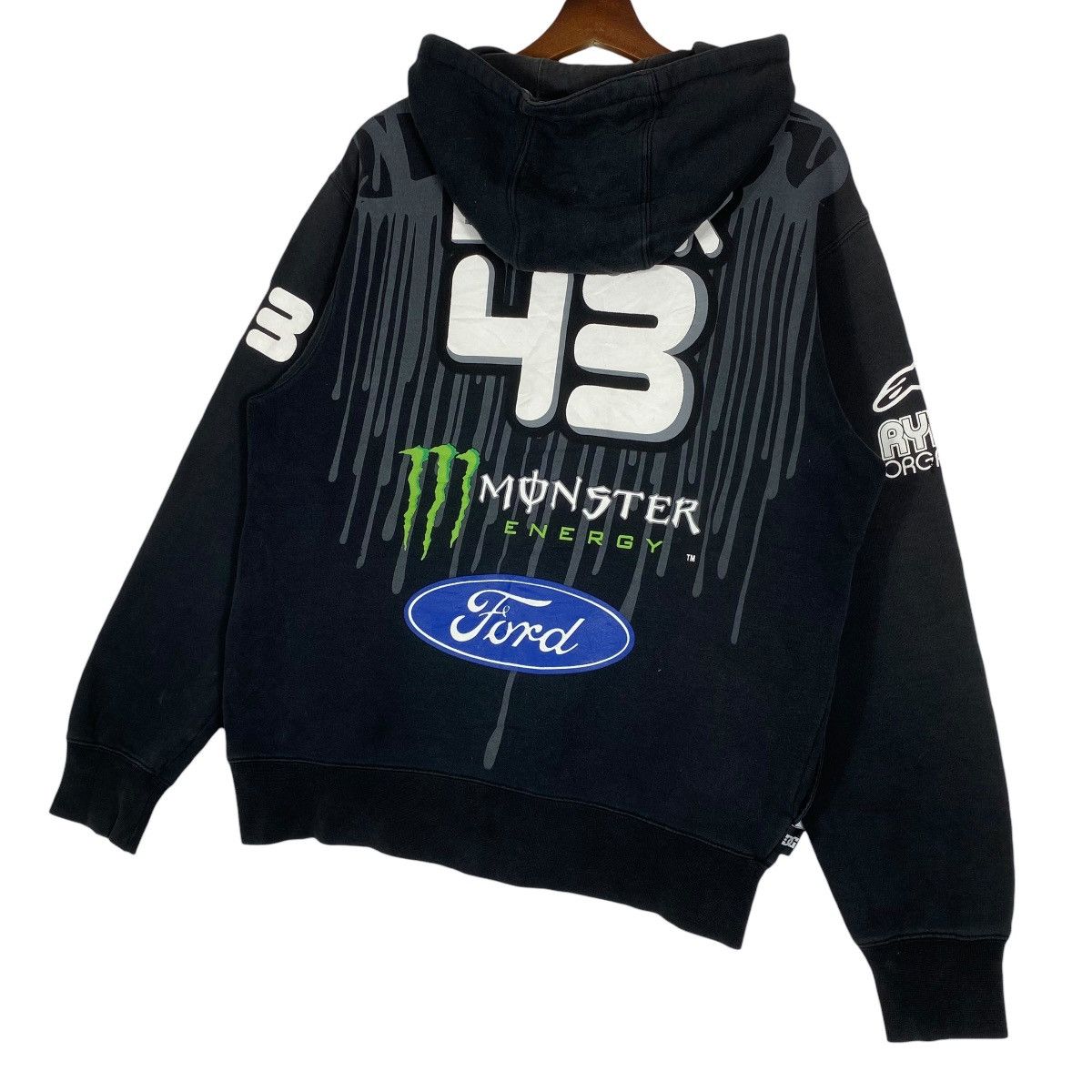 DC Vintage Ken Block DC Shoes Hoodie Zip Up Size US M / EU 48-50 / 2 - 9 Thumbnail