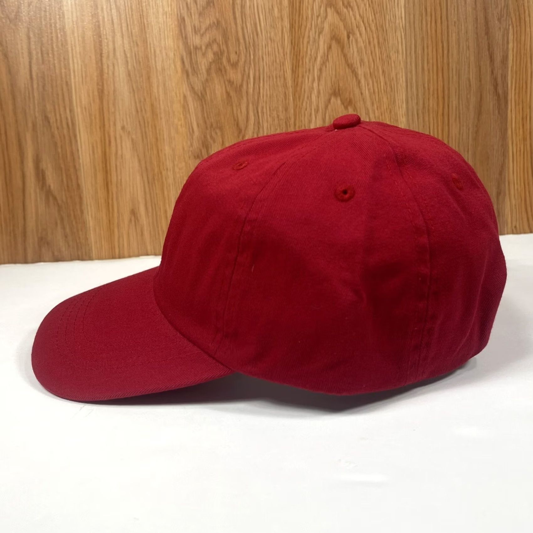 Vintage Toppers StrapBack Red Cotton Adult Adjustable Baseball Hat Cap Unisex Accessories Size ONE SIZE - 3 Thumbnail