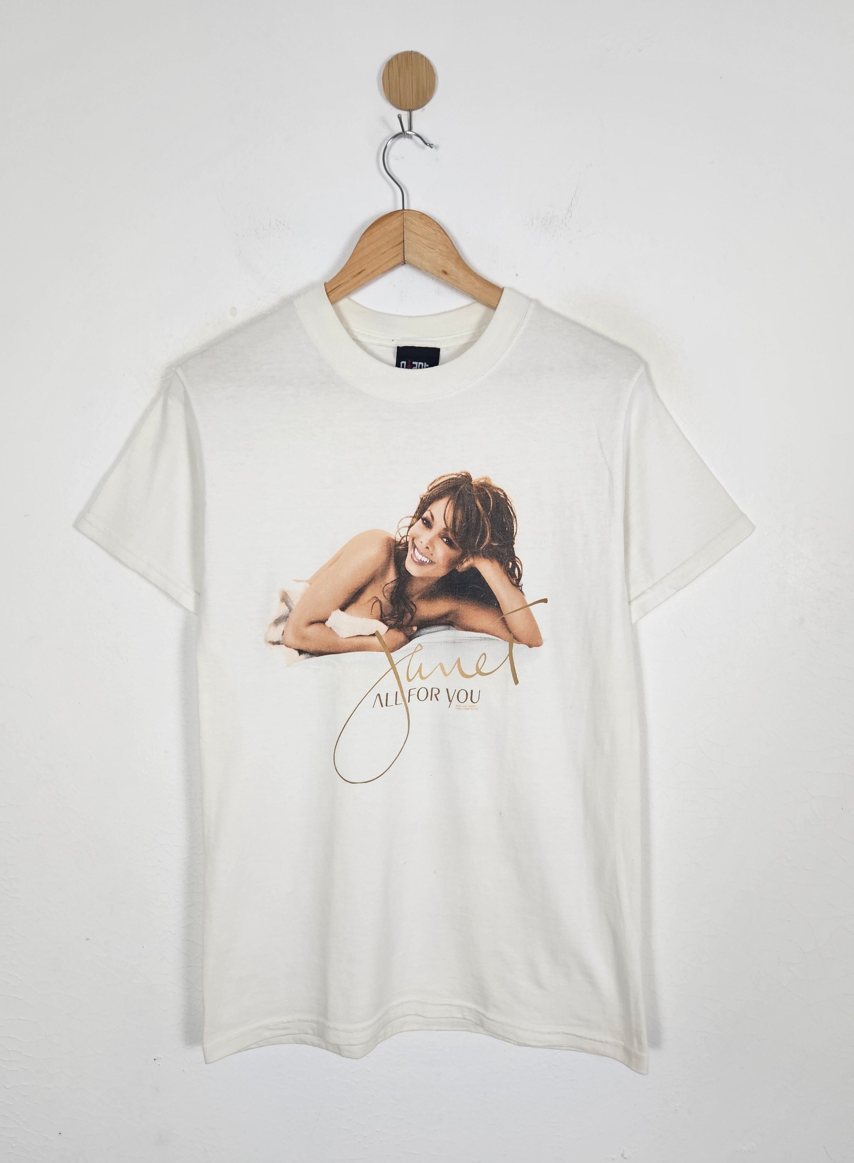 Band Tees Vintage 2001 Janet Jackson All For You World Tour Shirt Size US S / EU 44-46 / 1 - 1 Thumbnail
