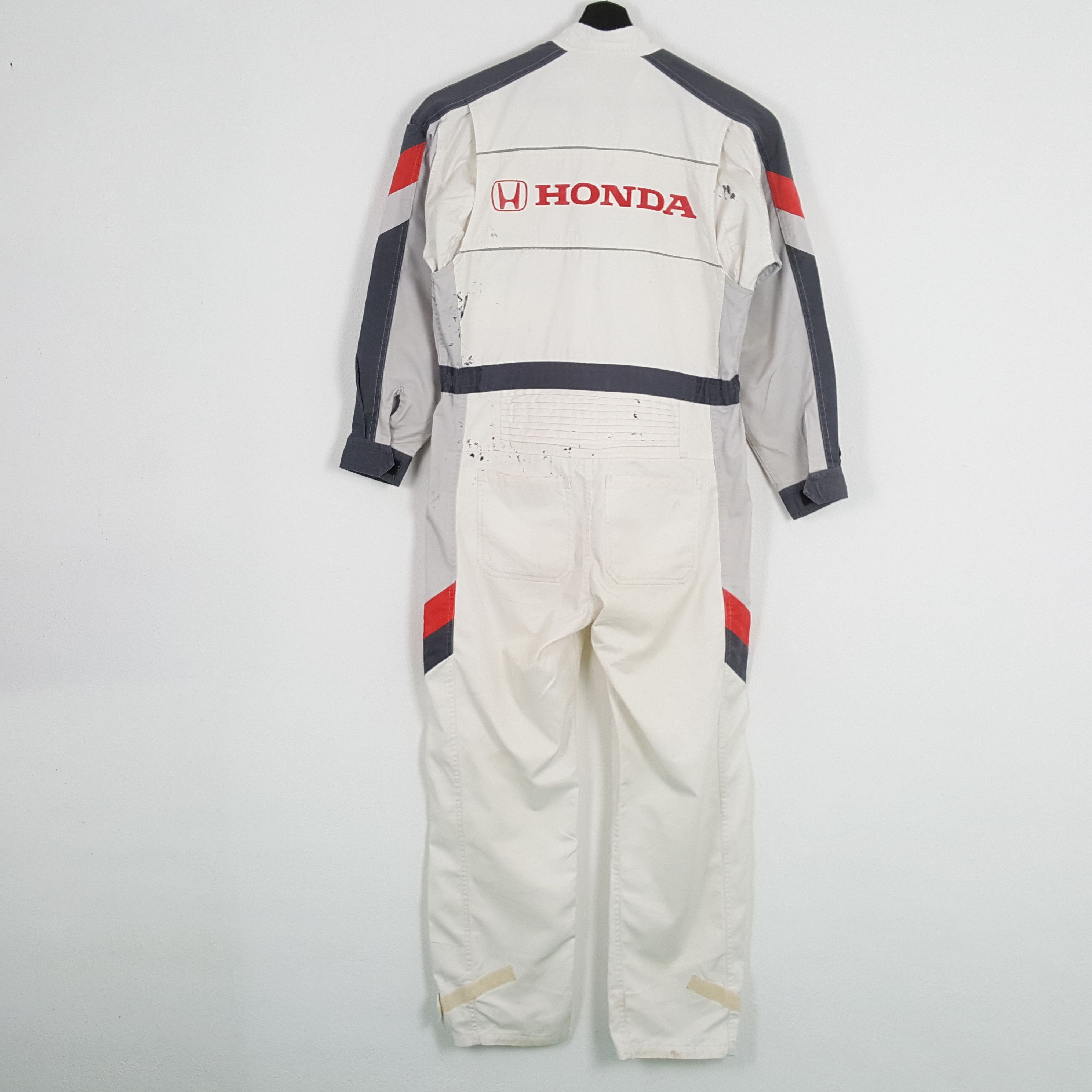 Honda × Vintage HONDA Japanese Motorsports Racing Style Coverall Jacket Size US M / EU 48-50 / 2 - 1 Thumbnail