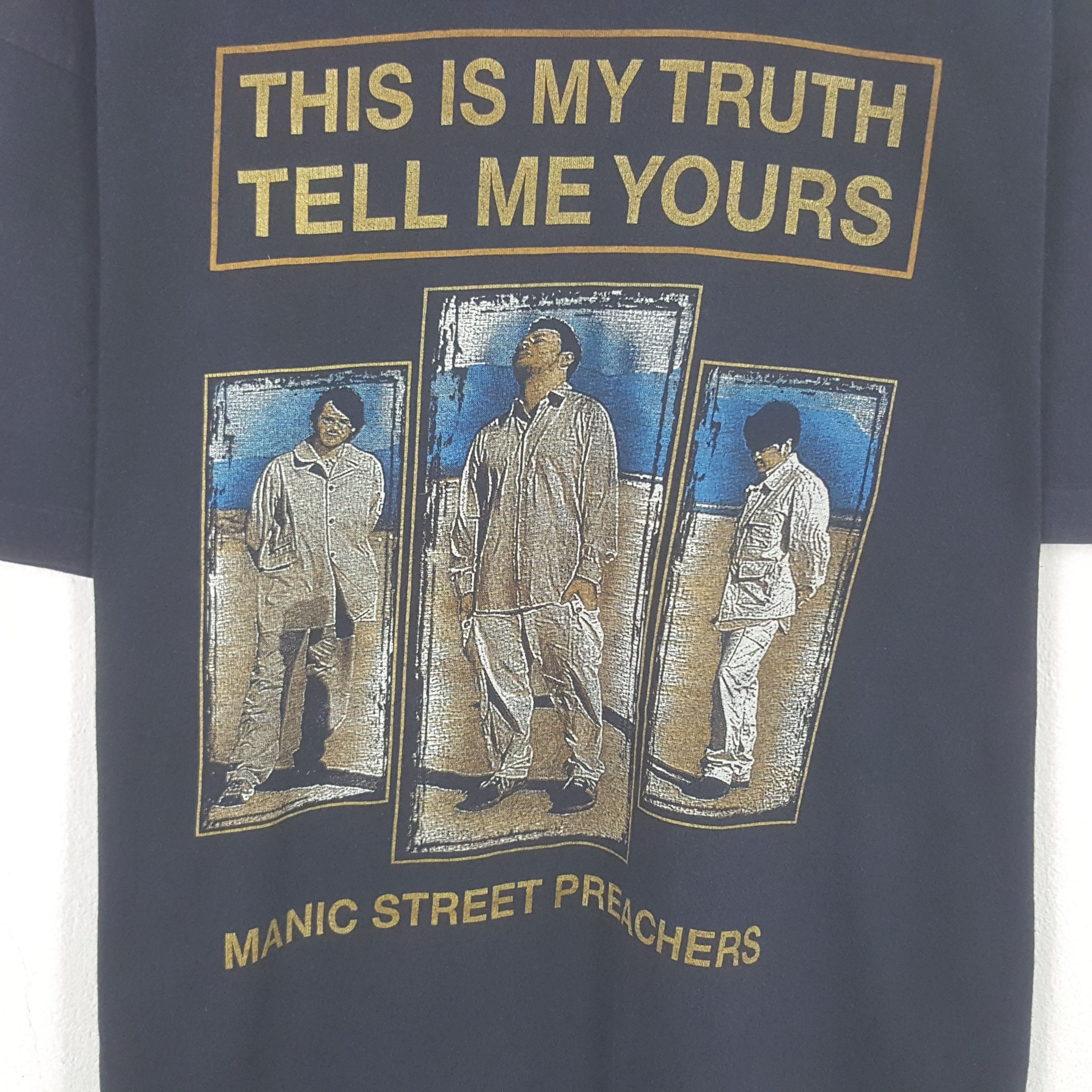 Band Tees Vintage Manic Street Preachei American Rock Band Tshirt Size US XL / EU 56 / 4 - 2 Thumbnail