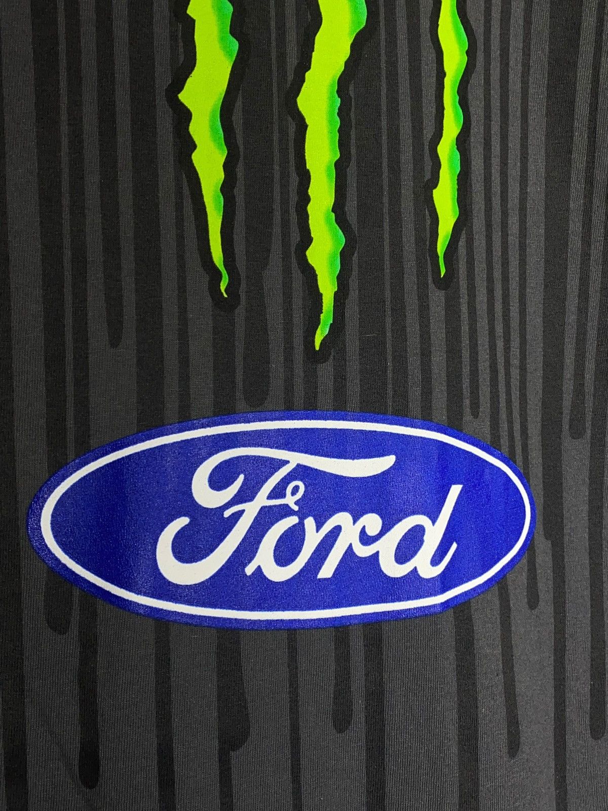 DC × Vintage Vintage DC Monster Y2k Block Energy Ford Racing Black Shirt Size US L / EU 52-54 / 3 - 15 Thumbnail