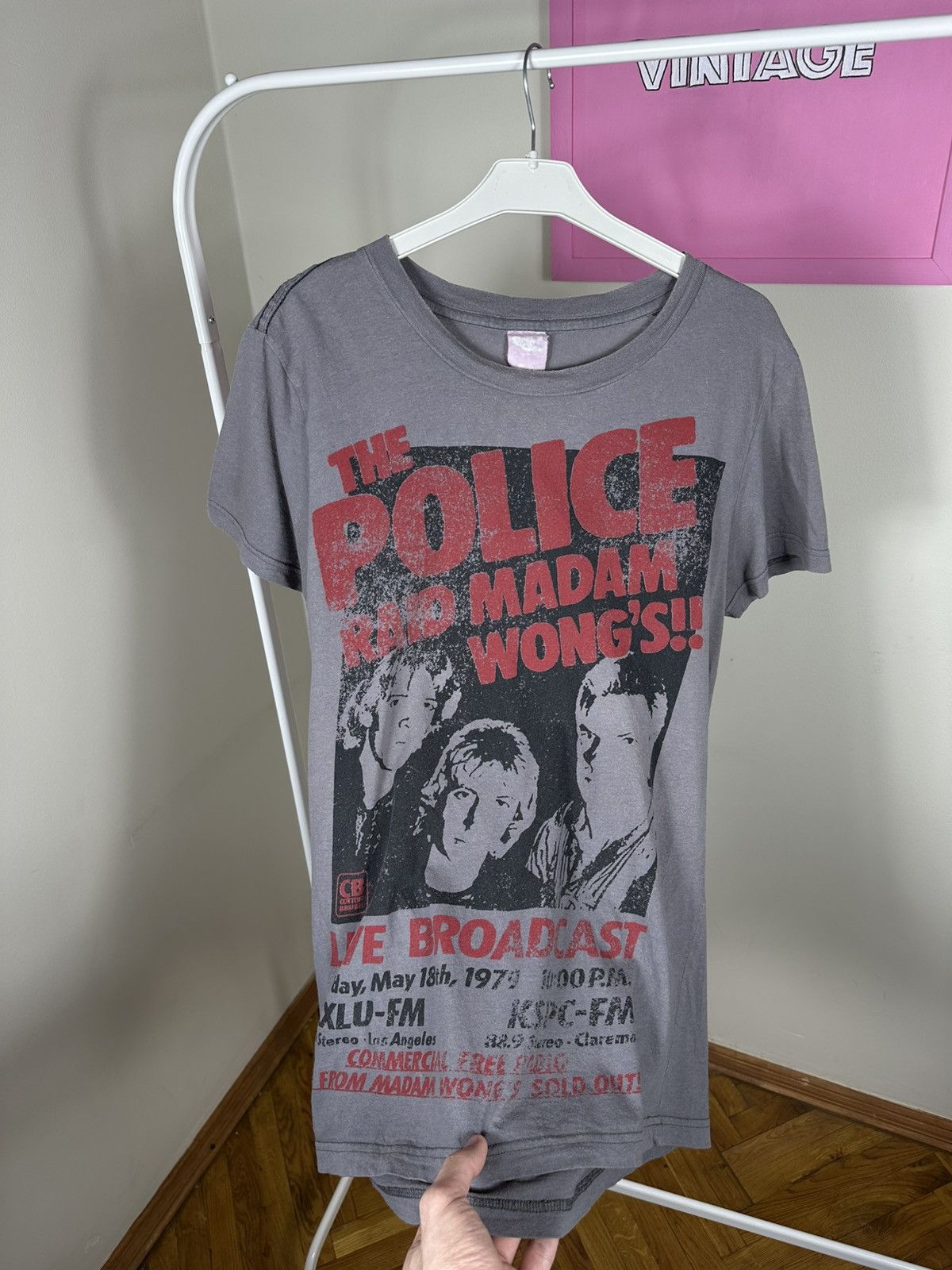 Band Tees The Police Vintage T Shirt Rock Band Tee Distressed Promo Size US S / EU 44-46 / 1 - 7 Thumbnail