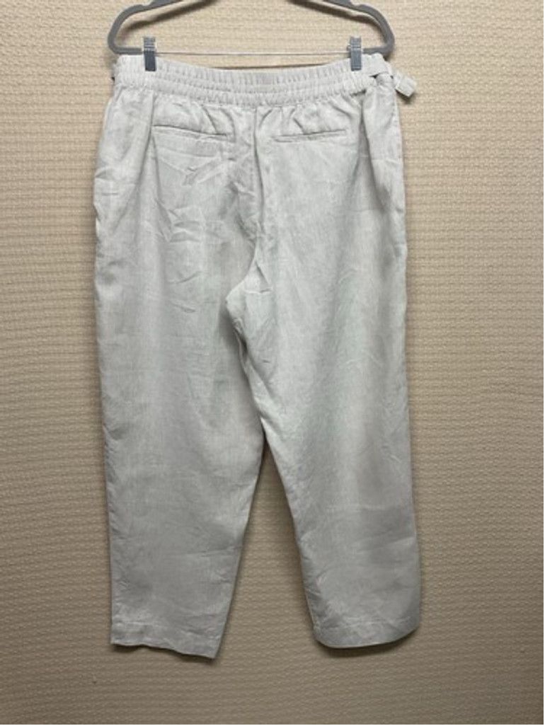 Athleta NWOT Athleta Linen Pockets Tapered Ankle Pants Women Size 16 Size 38" / US 16 / IT 52 - 7 Thumbnail
