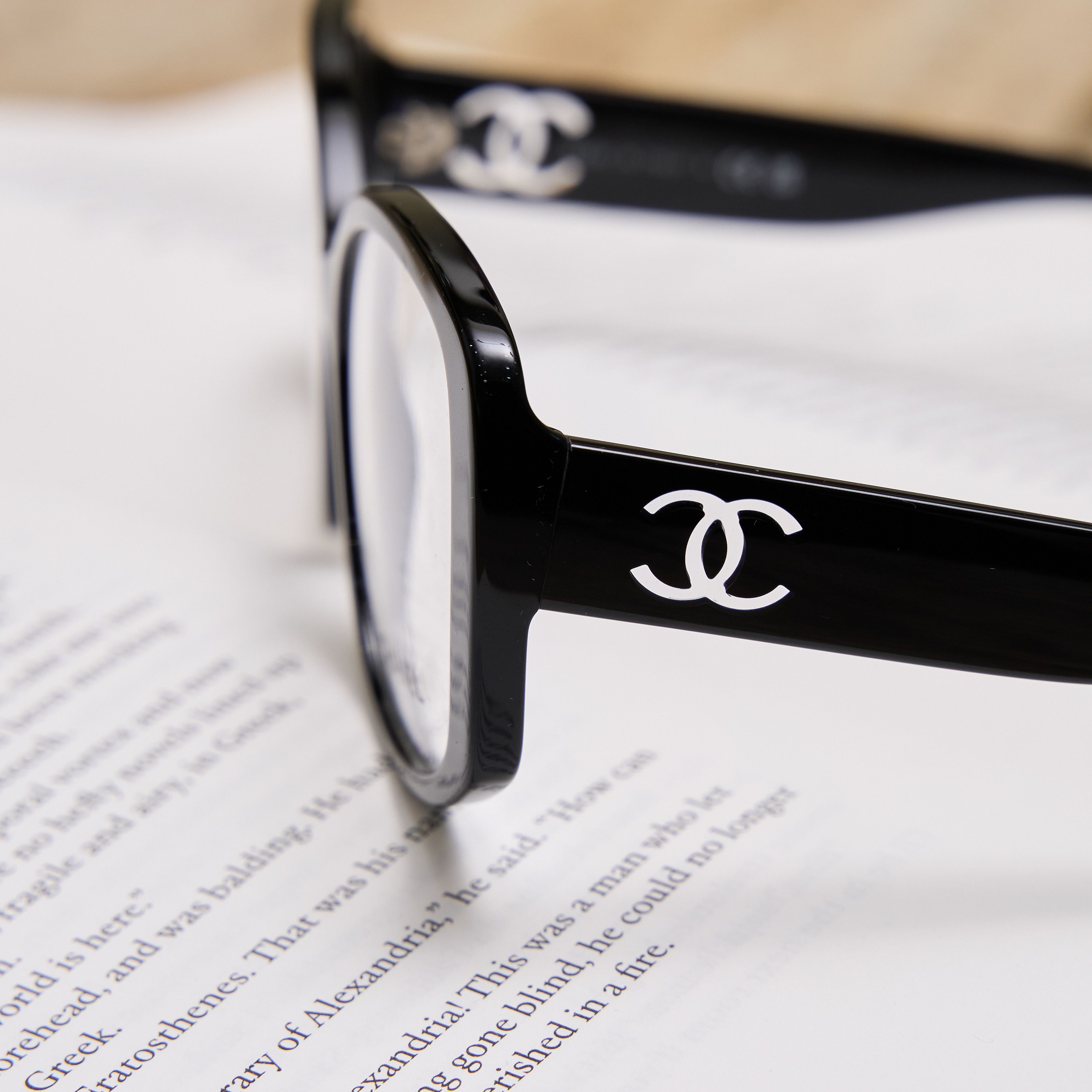 Chanel CHANEL 0CH3476 C501 Glasses BLACK Size ONE SIZE - 3 Thumbnail