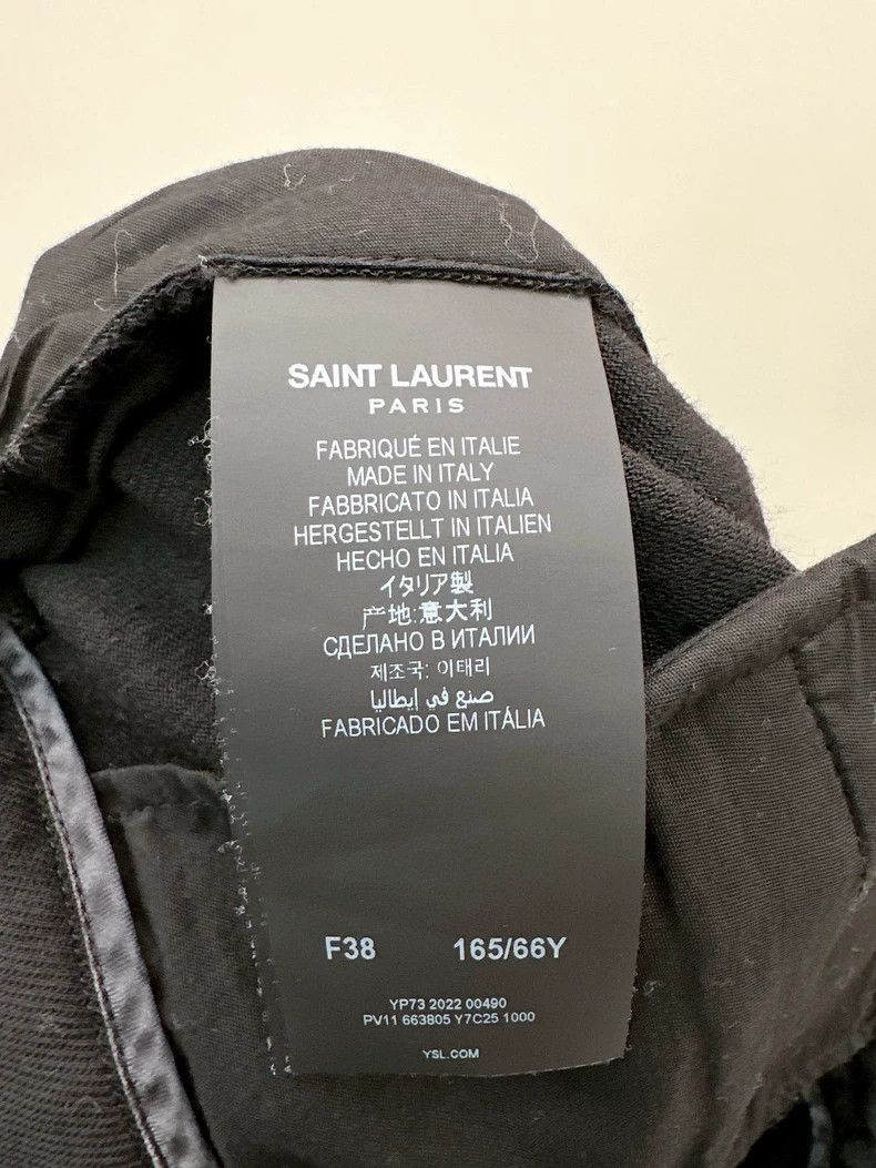 Saint Laurent Paris Saint Laurent Paris Black shorts Size 37" - 4 Thumbnail