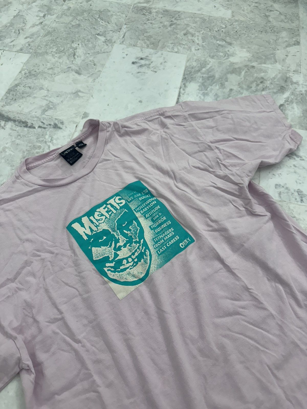 Obey Misfits x Obey Tee Size US XL / EU 56 / 4 - 1 Thumbnail