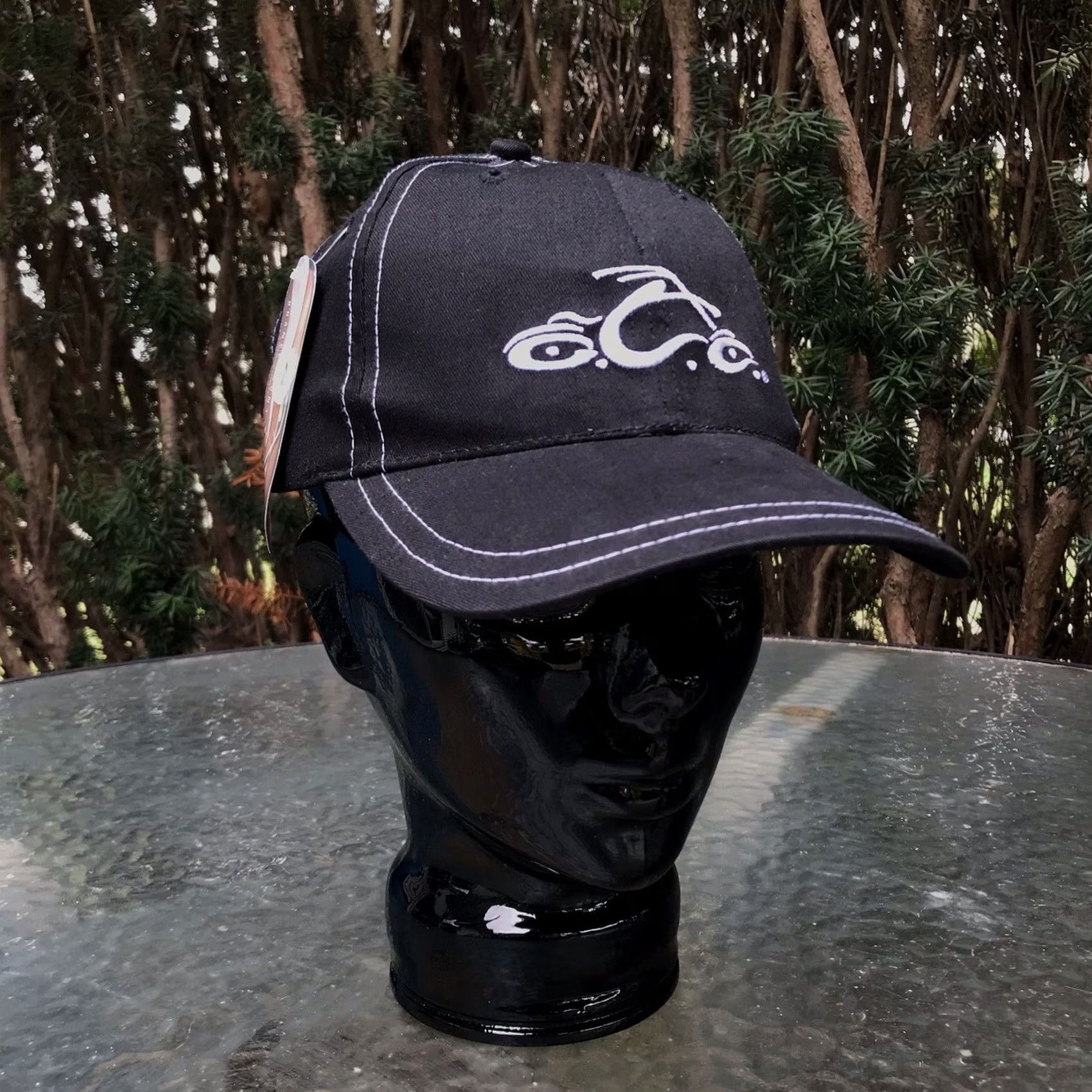 Vintage Choppers Baseball Cap Hat Unisex Adults OS Black Adjustable Cotton 100% USA Motorcycle Biker Dad Classic Vintage: No Size ONE SIZE - 2 Thumbnail