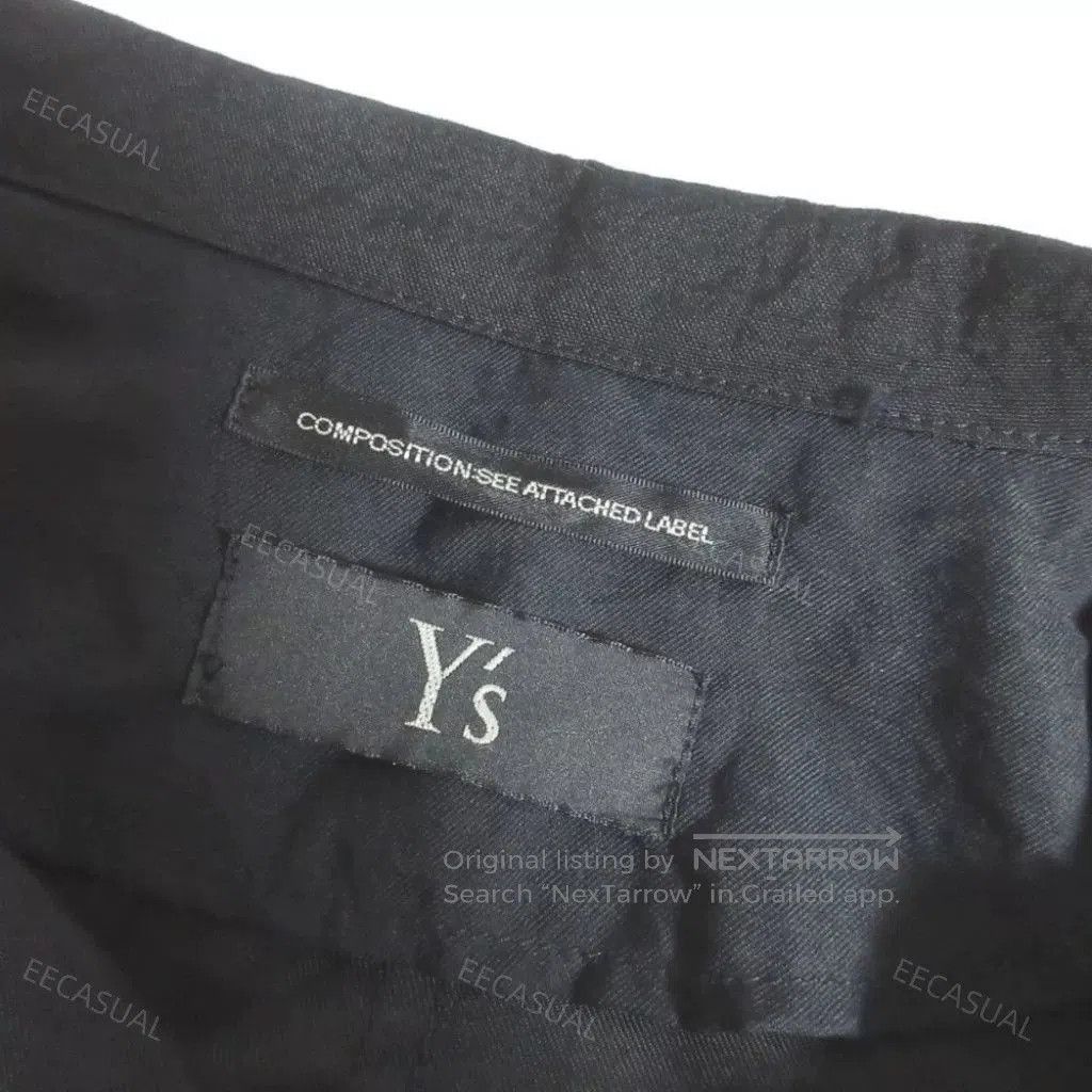 Y's Asymmetrical Layered Black Jacket. Size S / US 4 / IT 40 - 9 Thumbnail