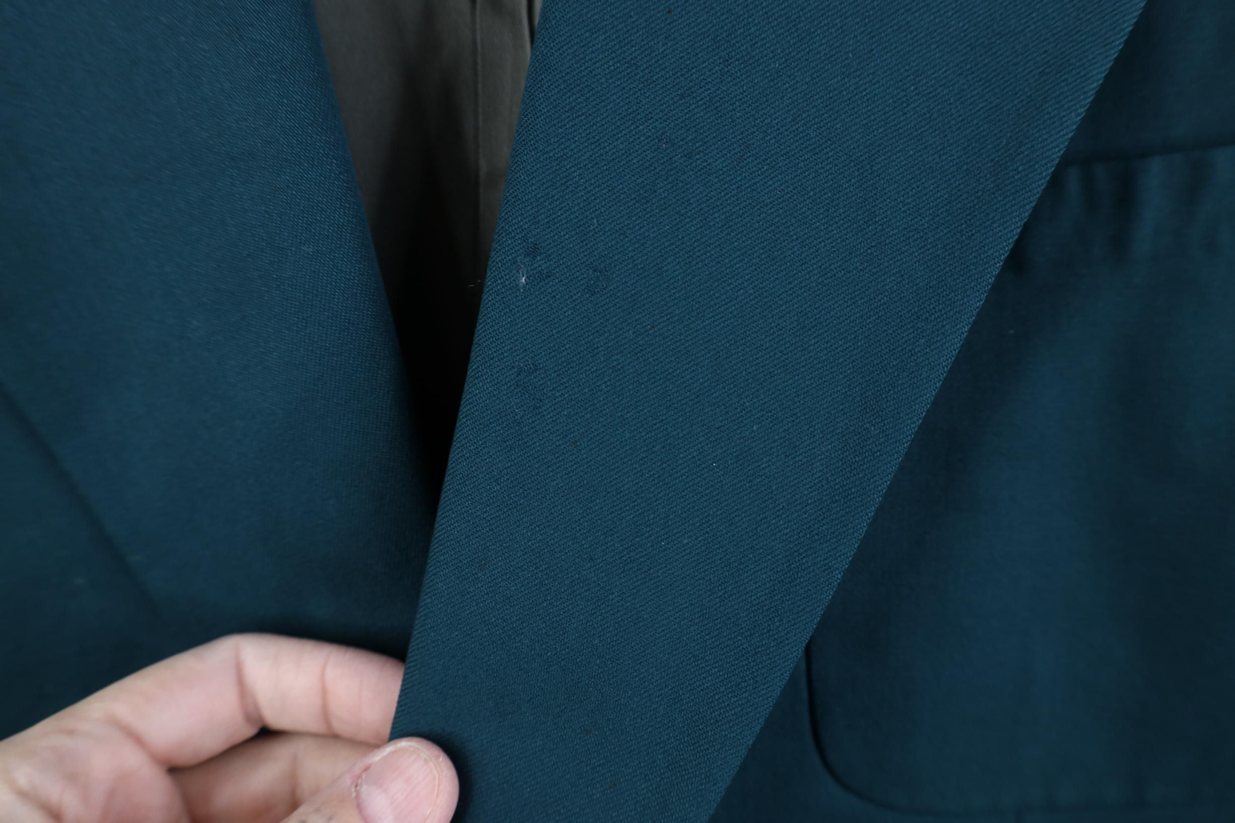 Vintage Vintage 70s Wool Suit Coat Blazer Jacket The Masters Green Size US XXL / EU 58 / 5 - 4 Thumbnail
