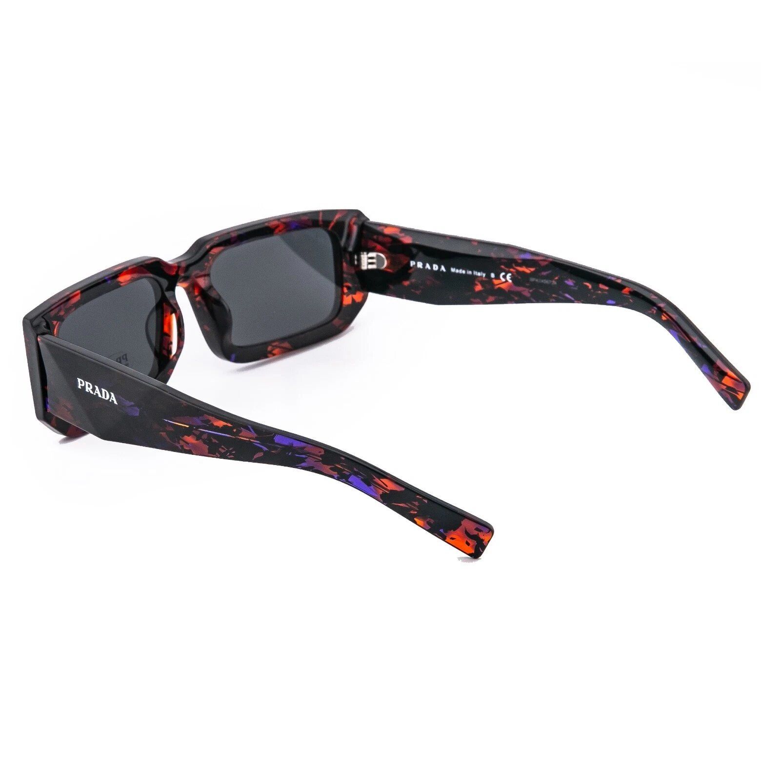 Prada PRADA 06Y SYMBOLE Purple Red Floral PR06YS Sunglasses 06YS Size ONE SIZE - 6 Thumbnail