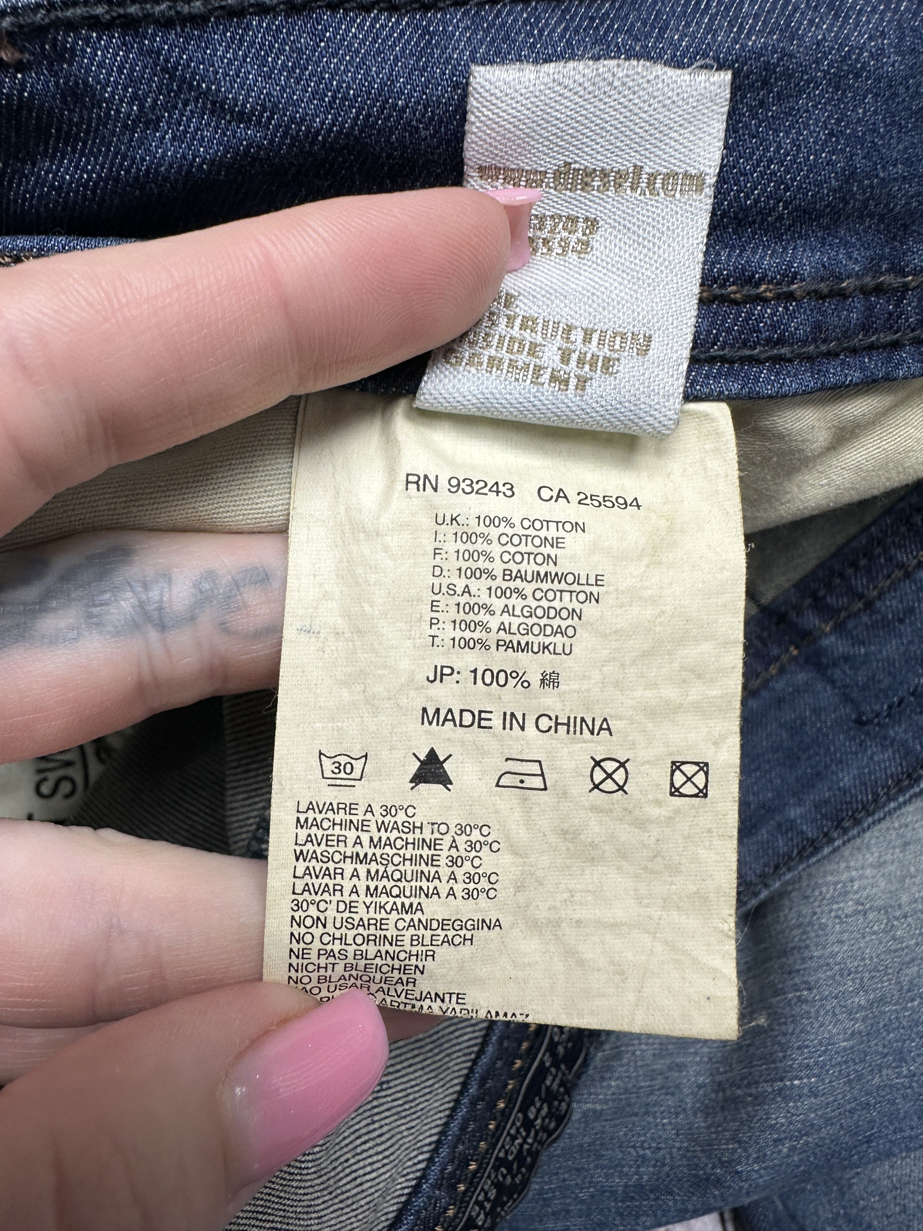 Diesel Diesel Vintage Mens Denim Pants Jeans Size US 32 / EU 48 - 5 Thumbnail