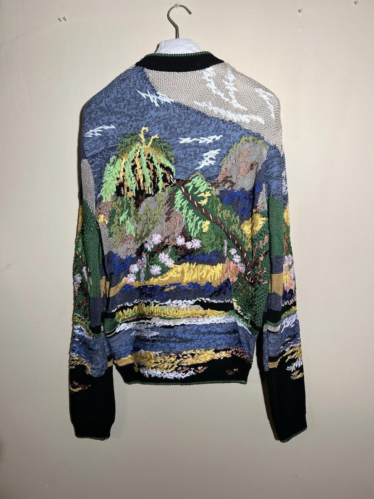 Saint Laurent Paris SAINT LAURENT Paris Teddy Jacket Tropical Jacquard Size US L / EU 52-54 / 3 - 3 Thumbnail