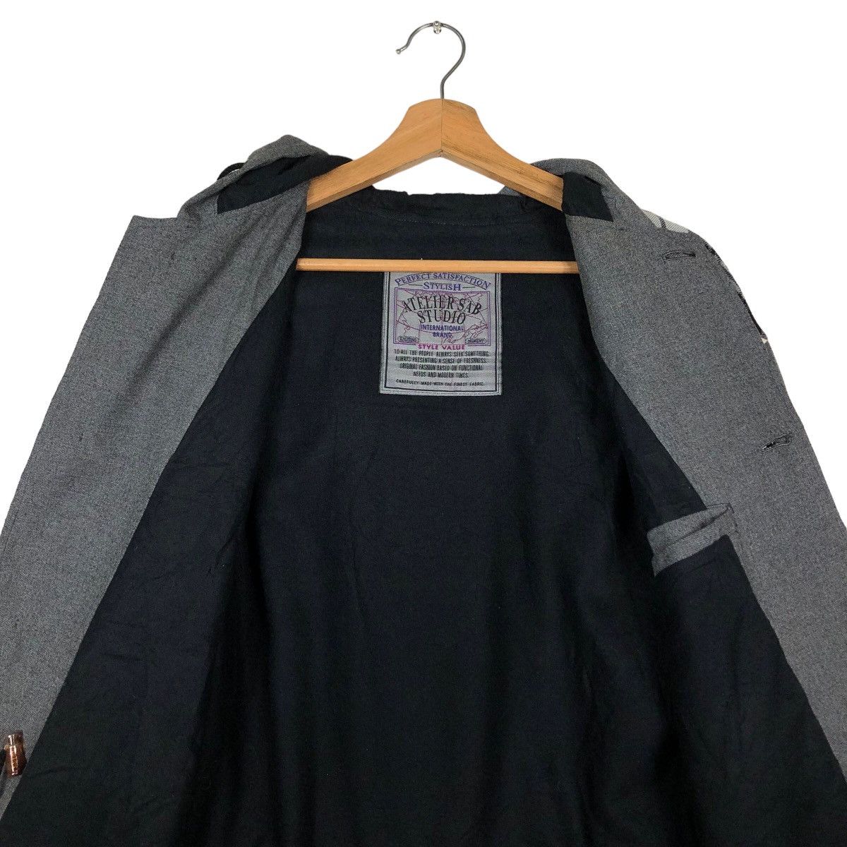 Japanese Brand 🔥Vintage Shirt Work Jacket Atelier Sab Studio Japan Tartan Size US L / EU 52-54 / 3 - 14 Thumbnail