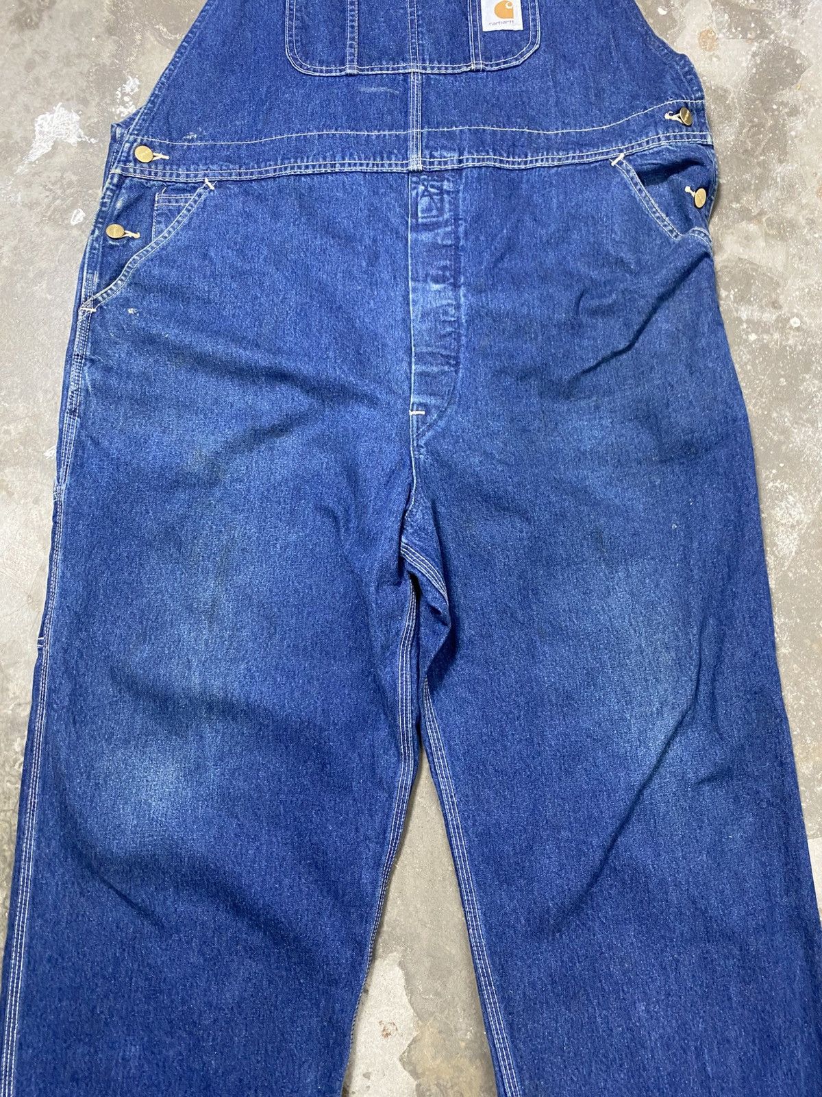 Carhartt Vintage Carhartt Denim Overalls Size US L / EU 52-54 / 3 - 18 Thumbnail
