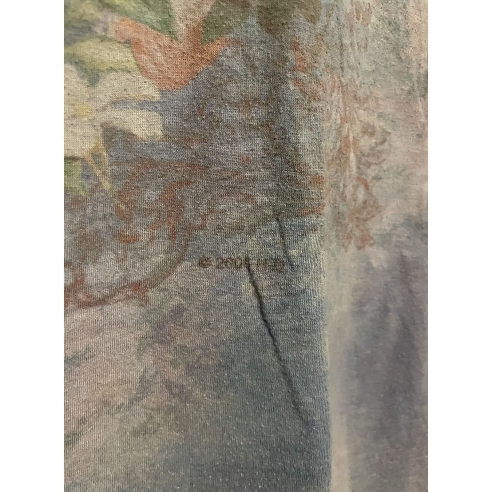 Harley Davidson Harley-Davidson Shirt Womens Small Blue White Tie Dye Biker T-Shirt Size S / US 4 / IT 40 - 7 Thumbnail