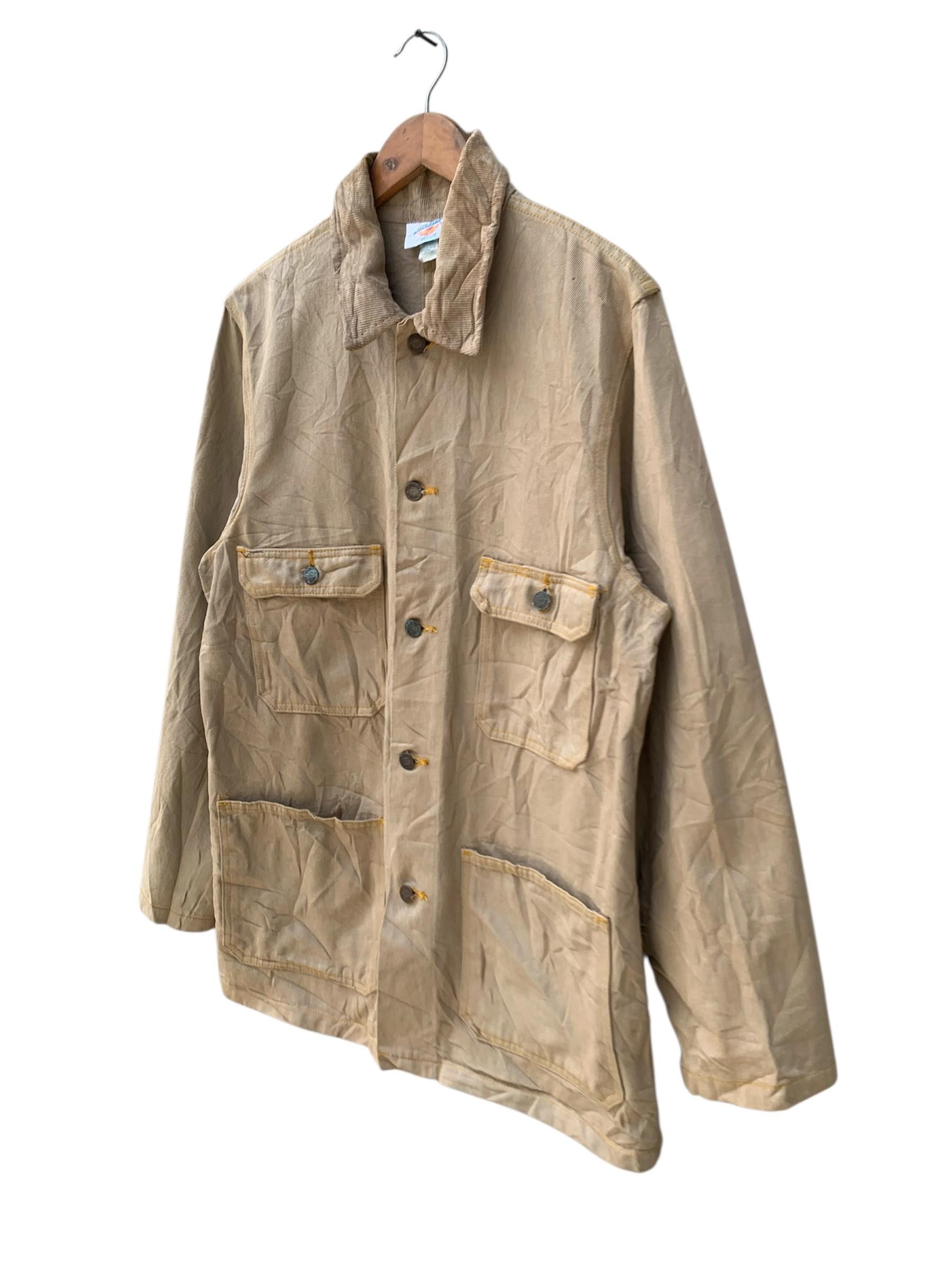 Dickies Vintage 90s Dikies Detroit Active Button Jacket Size US M / EU 48-50 / 2 - 4 Thumbnail