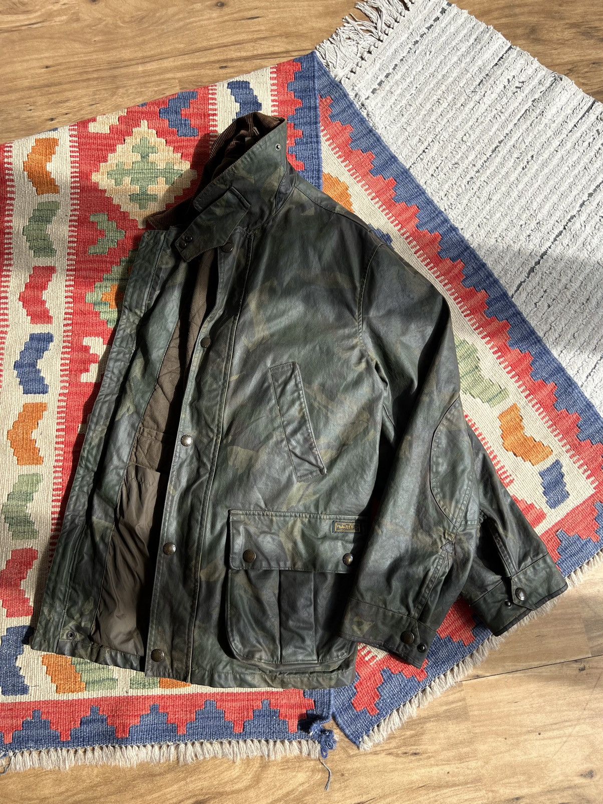 Polo Ralph Lauren Polo by Ralph Lauren DPM Camo Waxed Hunting Coat Size US L / EU 52-54 / 3 - 20 Thumbnail