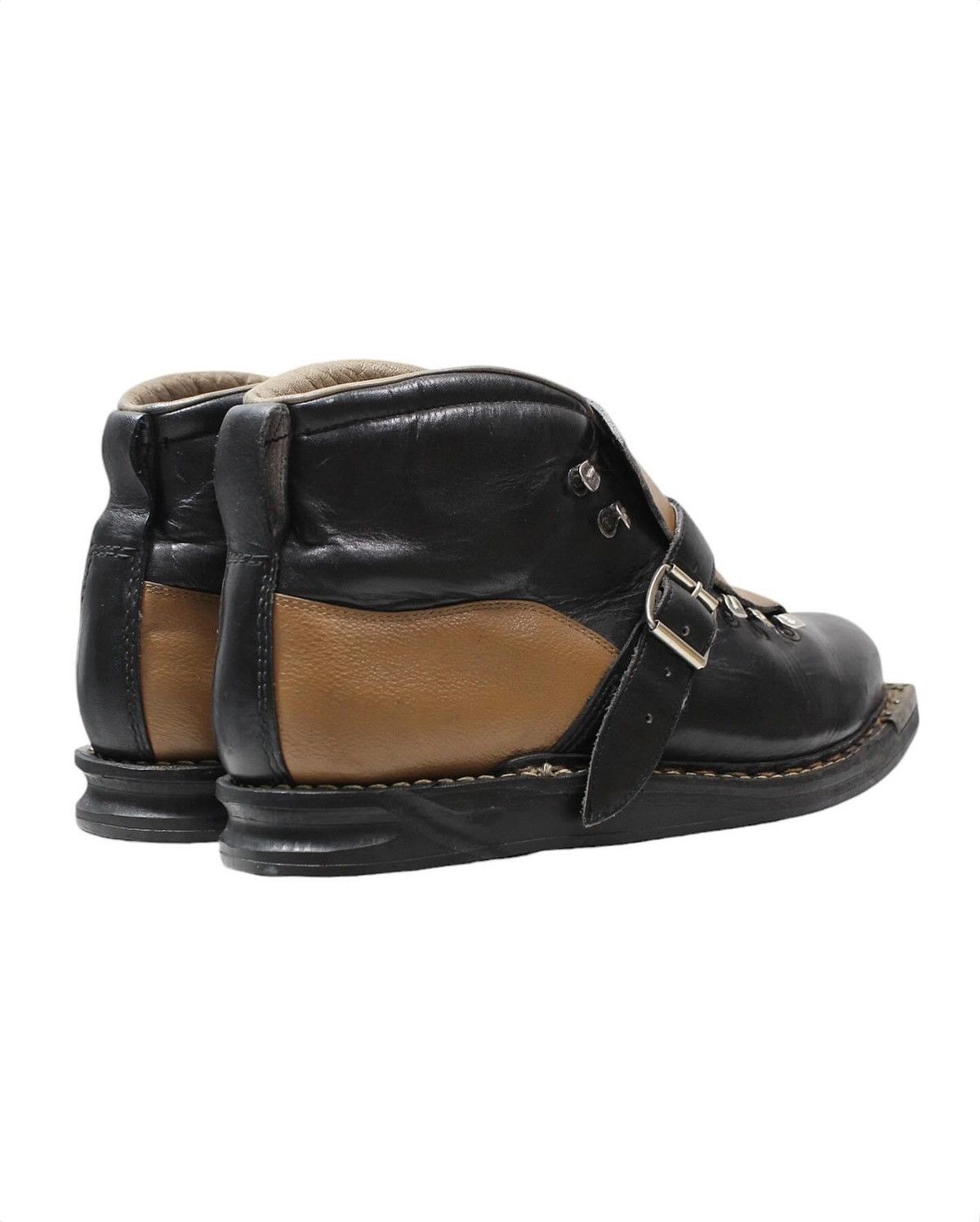 Vintage 1960S KRISTIANIA LEATHER SKI BOOTS Size US 10 / EU 43 - 5 Thumbnail