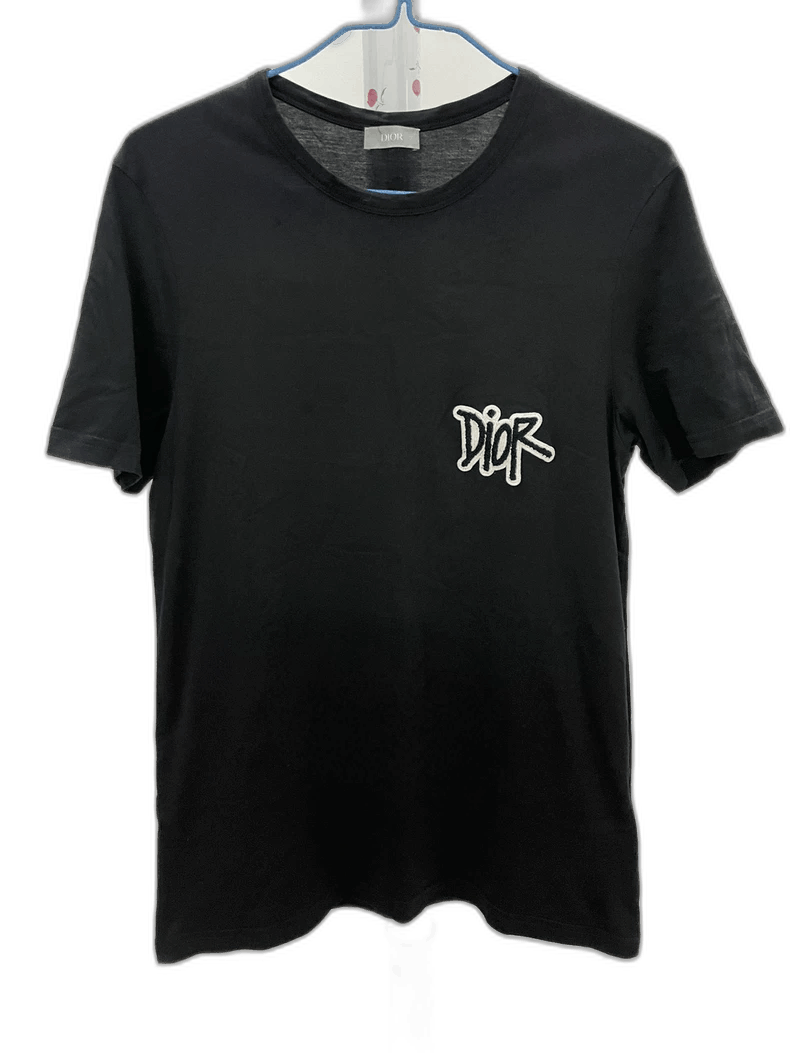 Dior Dior Stussy Logo Short Sleeve T-2505 Size US L / EU 52-54 / 3 - 1 Thumbnail