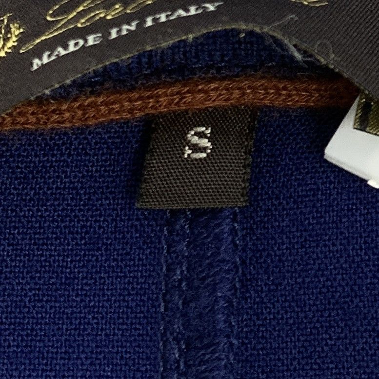 Loro Piana GW0682 Loro Piana Dark Blue Wool Hooded Jacket Size S / US 4 / IT 40 - 5 Thumbnail