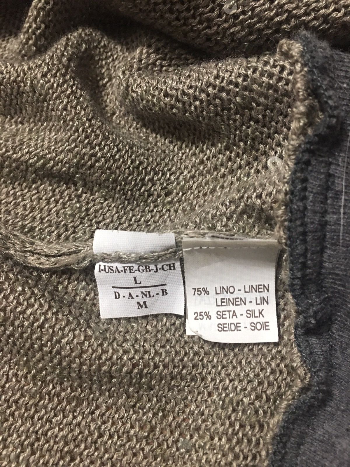 Brunello Cucinelli Brunello Cucinelli Sequin Embellished Silk Blend Cardigan Size L / US 10 / IT 46 - 16 Thumbnail