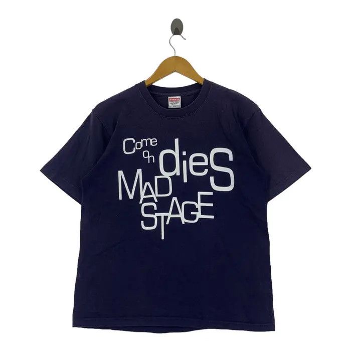Vintage COME ON DIES MAD STAGE Japan Punk Band Tee Shirt Size US M / EU 48-50 / 2 - 1 Thumbnail
