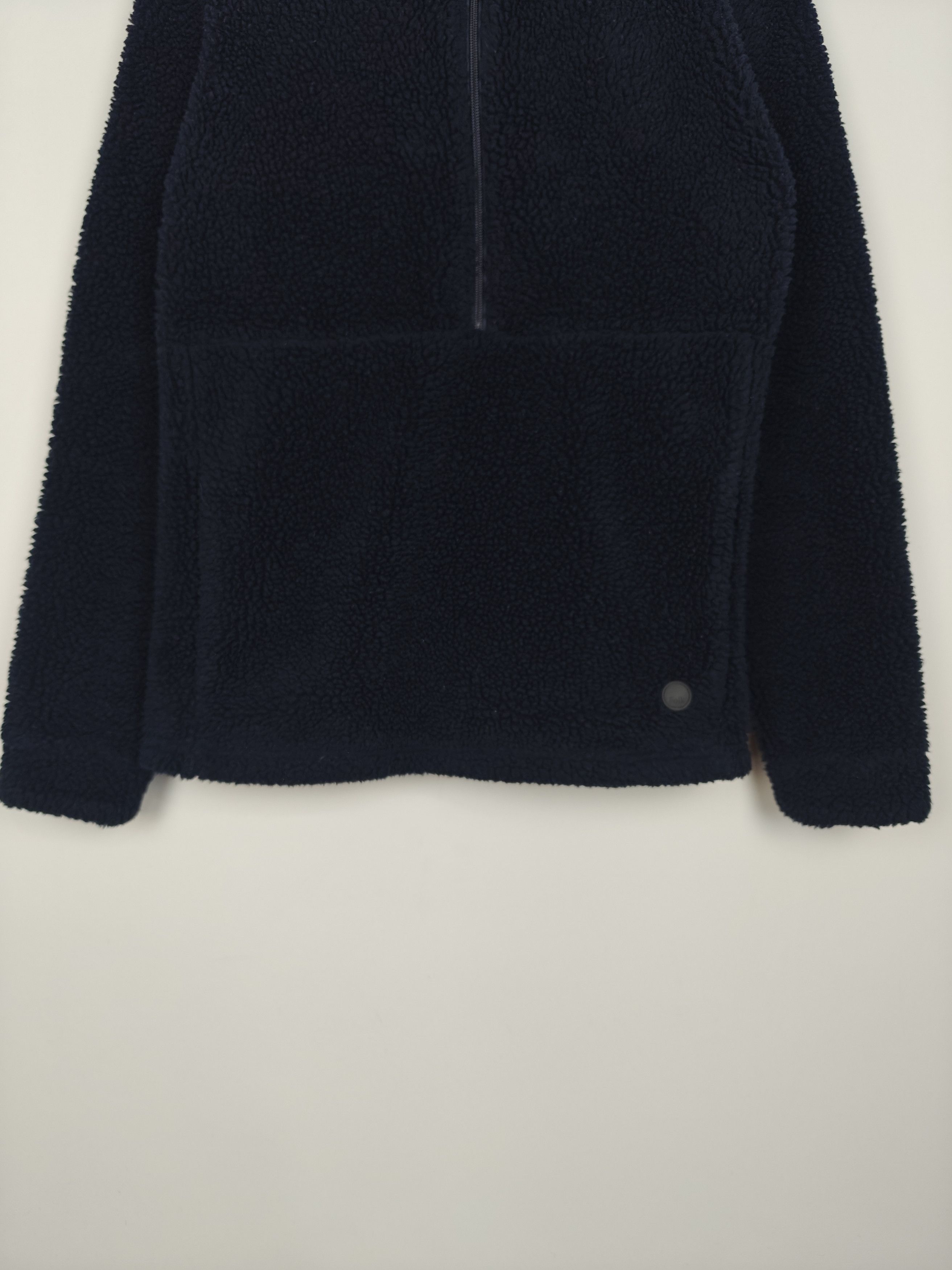 Folk Folk Fleece Jacket Half Zip Pullover Sherpa Blue size 2 (S) Size US S / EU 44-46 / 1 - 3 Thumbnail