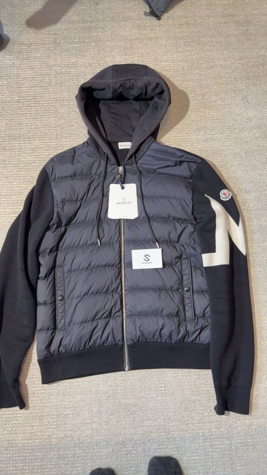 Moncler Moncler Cardigan Size US L / EU 52-54 / 3 - 1 Thumbnail