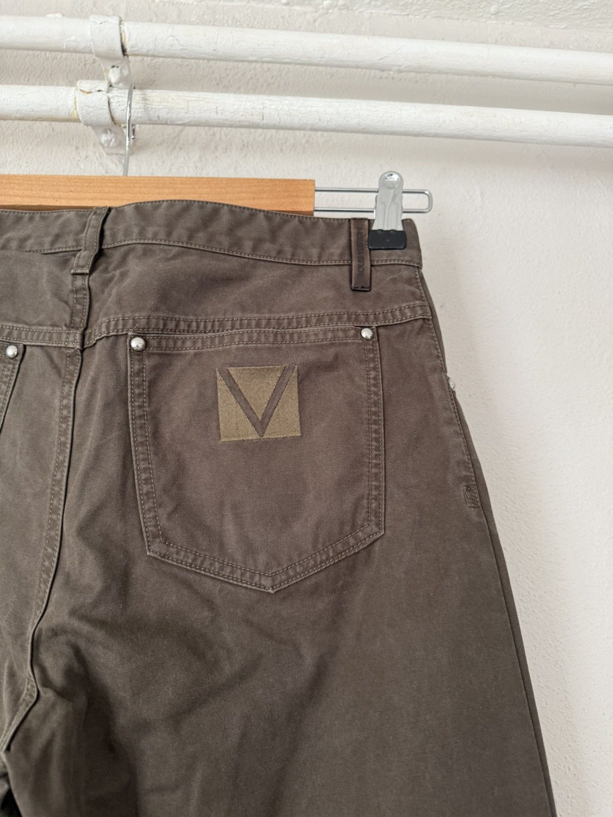 Louis Vuitton Washed Olive Jeans Size US 29 - 8 Thumbnail