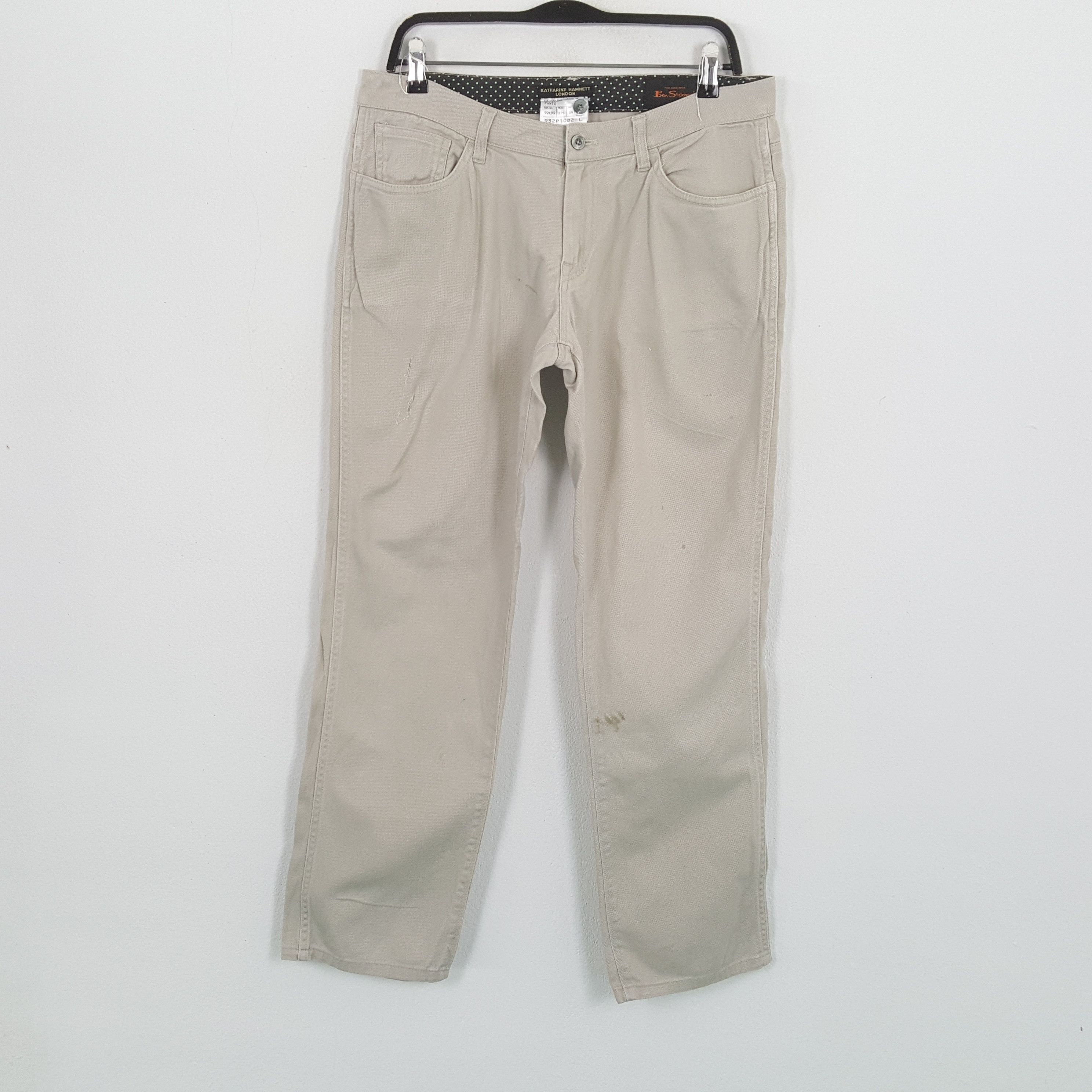 Ben Sherman × Katharine Hamnett London × Vintage KATHARINE HAMNET LONDON Ben Sherman Pants Size US 32 / EU 48 - 1 Thumbnail