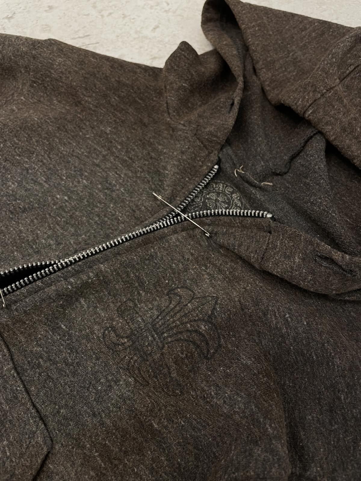 Chrome Hearts Chrome hearts vintage gray hoodie Size XS / US 0-2 / IT 36-38 - 2 Thumbnail