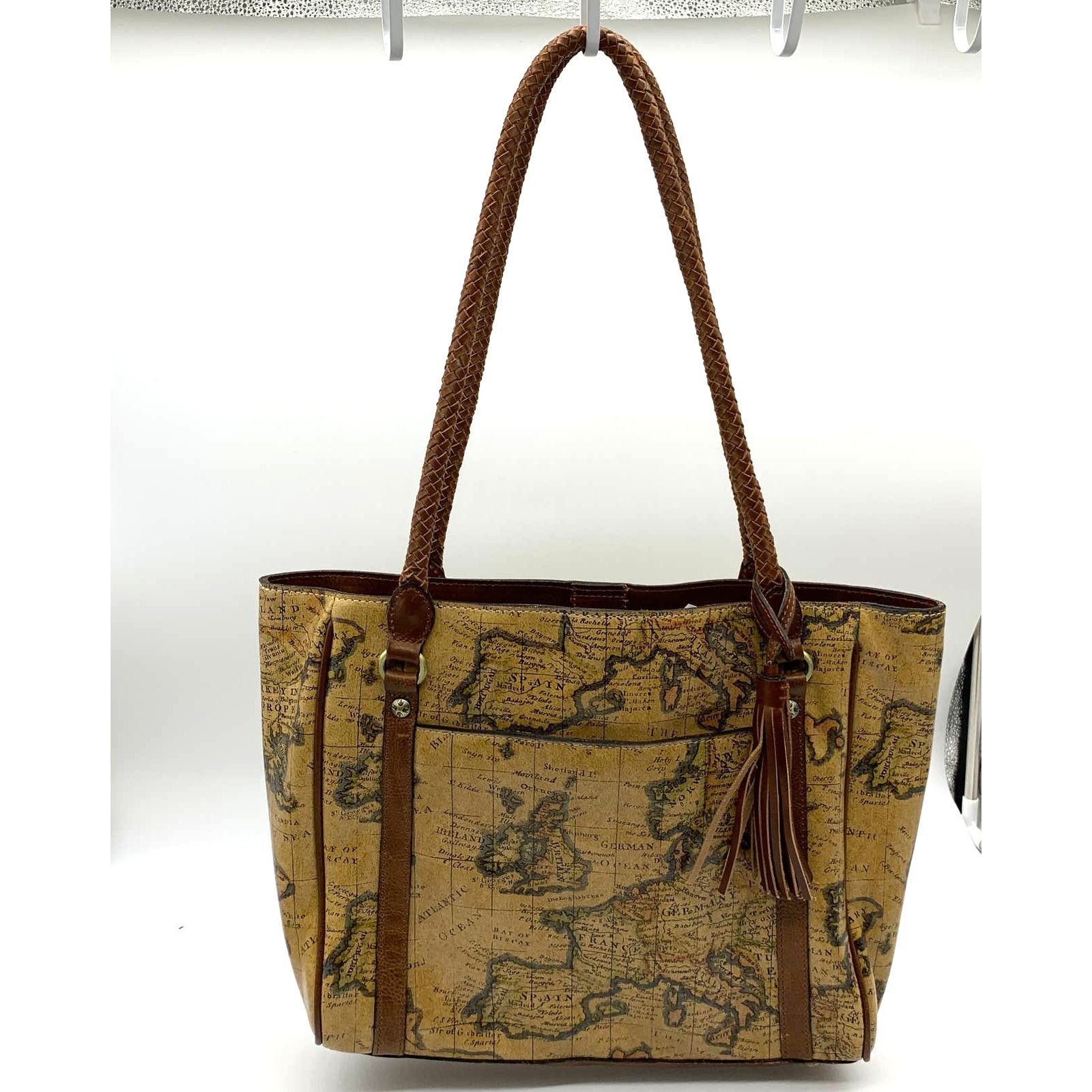 Other Patricia Nash Leather Handbags Cameley Tote Brown Size ONE SIZE - 1 Thumbnail