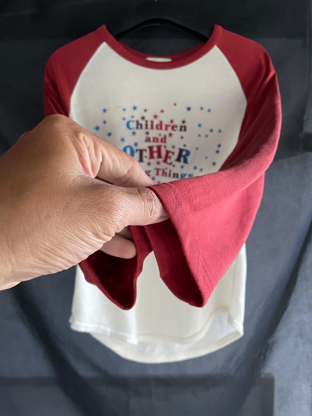 Japanese Brand CHILDREN AND OTHER LIVING THINGS RAGLAN TEE Size US S / EU 44-46 / 1 - 4 Thumbnail