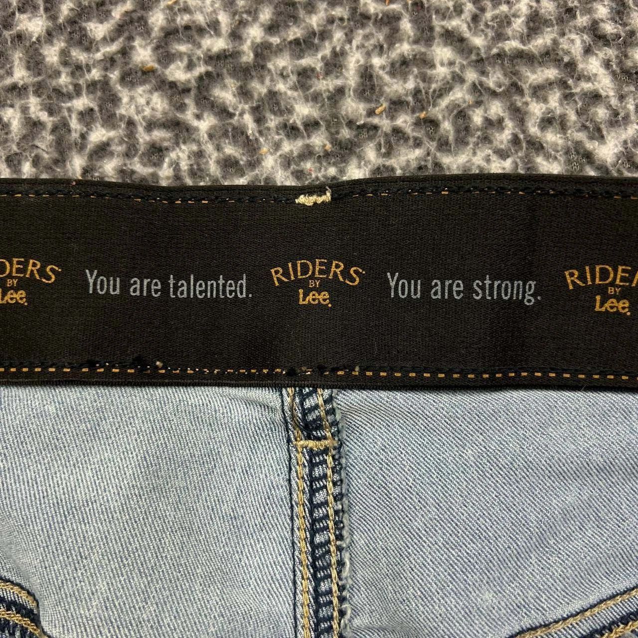 Other Riders by Lee Jeans Women 16 Faded Denim Straight 36x31 Size 36" / US 14 / IT 50 - 7 Thumbnail