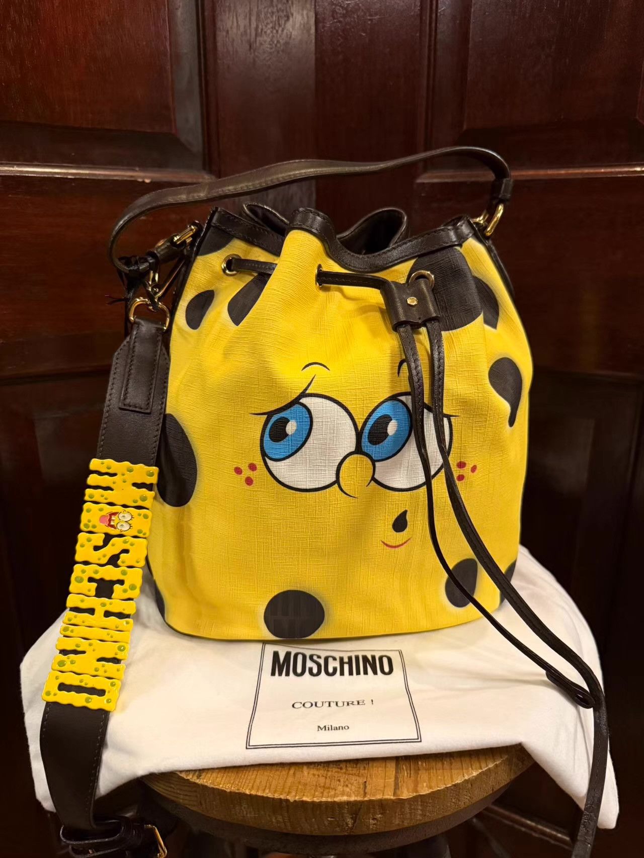 Moschino MOSCHINO 14FW SpongeBob bucket bag, Ｑ25 Size ONE SIZE - 1 Thumbnail