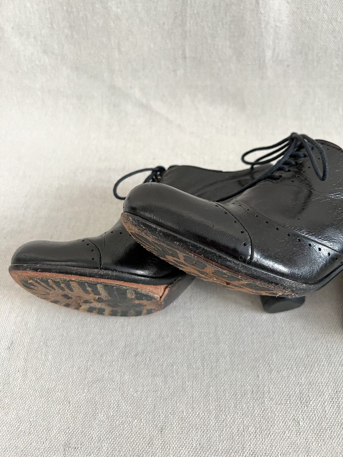 Marsell Marsell Leather Heeled Oxfords Size US 9 / IT 39 - 12 Thumbnail