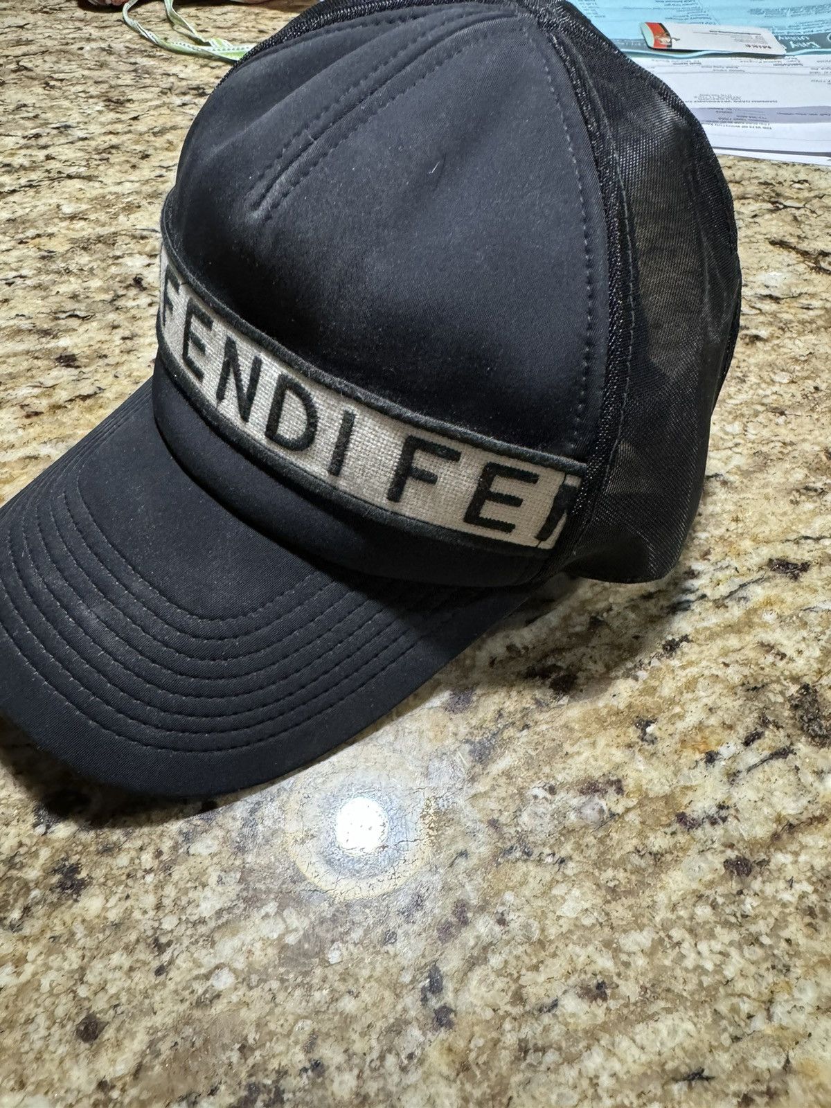 Fendi Fendi Velcro Hat OS Size ONE SIZE - 9 Thumbnail