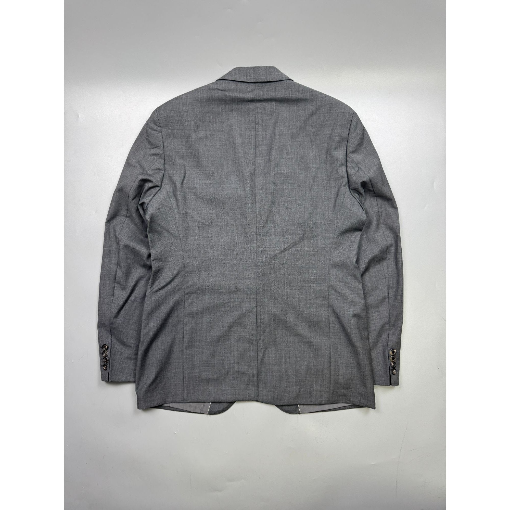 Hugo Boss Hugo Boss Mint Gray Wool Two Piece Suit (Y1274) Size 42R - 9 Thumbnail