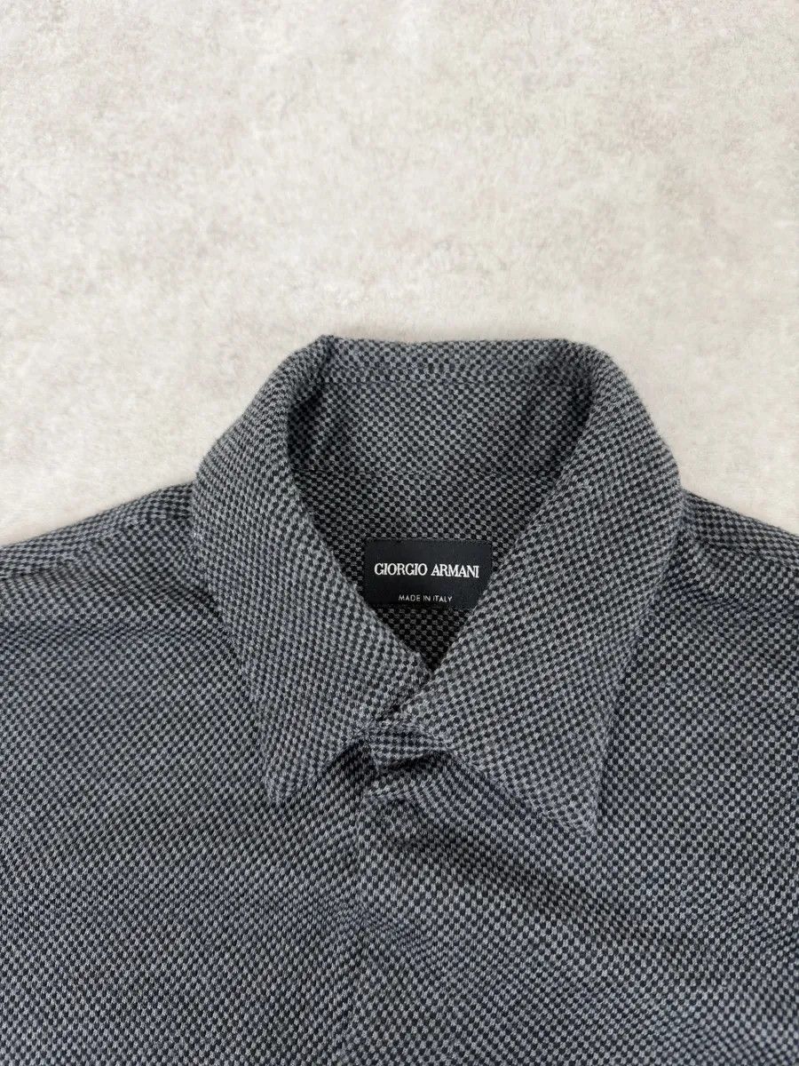 Giorgio Armani 2000s Giorgio Armani Grey Shirt Size US S / EU 44-46 / 1 - 8 Thumbnail