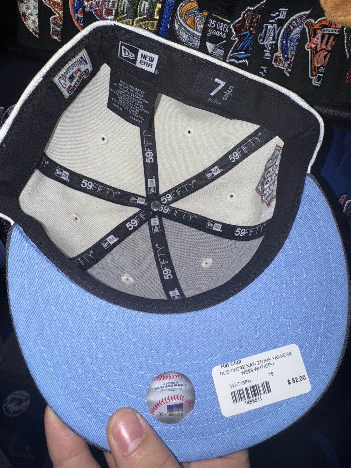 Hat Club × New Era Hat Club Rushmore Yankees “Ray’s Boom Boom Room” Size 7 5/8 Size ONE SIZE - 4 Thumbnail